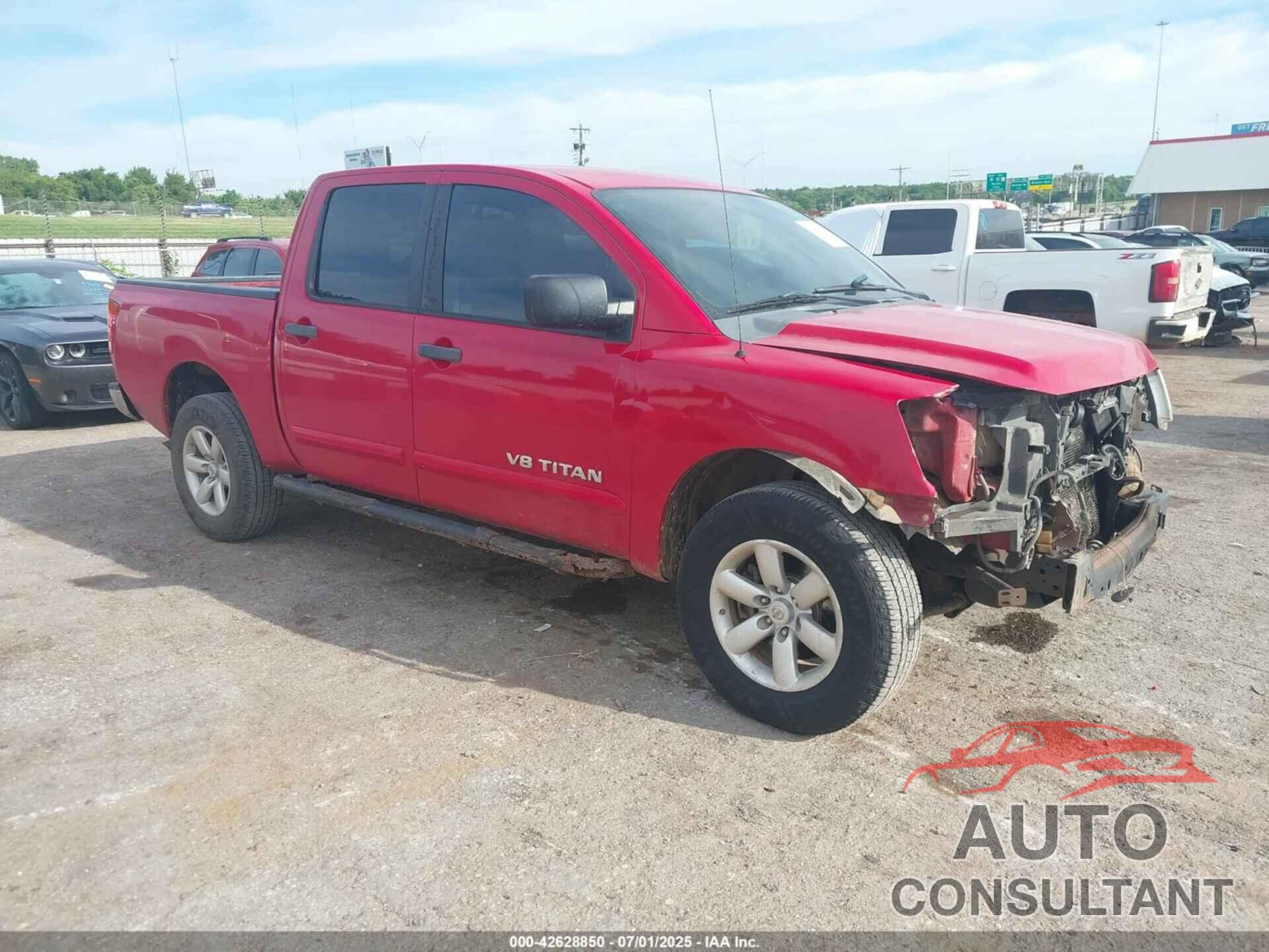 NISSAN TITAN 2012 - 1N6AA0EJ5CN320289