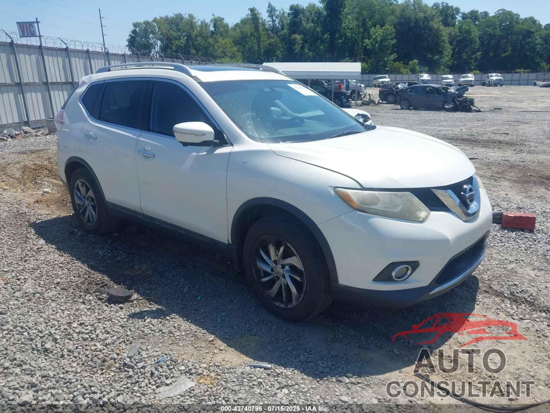 NISSAN ROGUE 2014 - 5N1AT2MT7EC856523