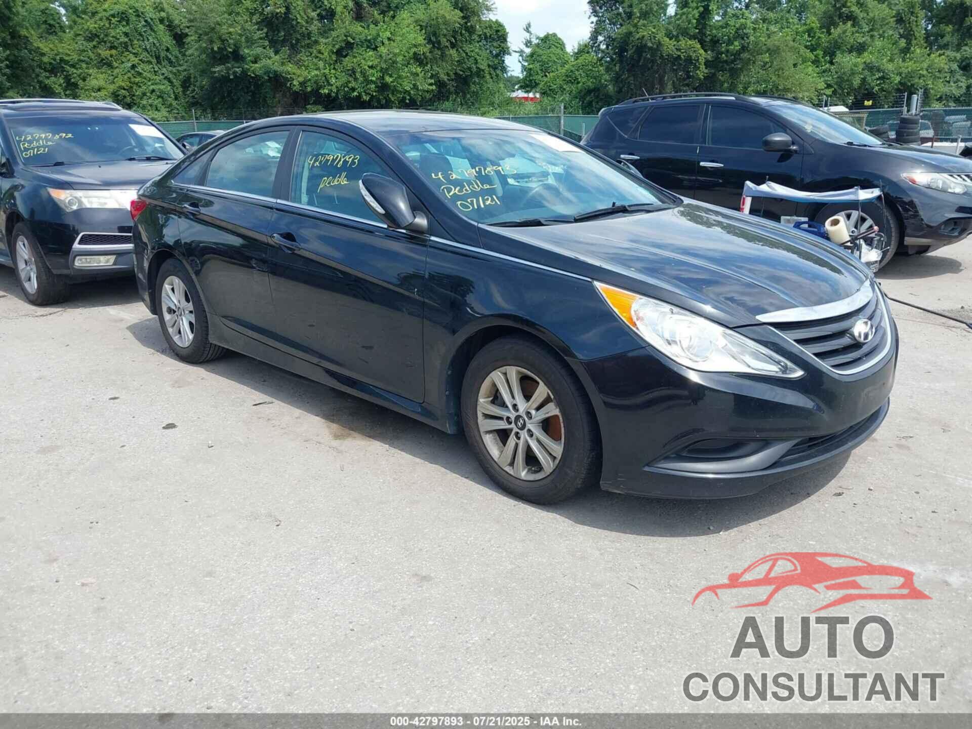 HYUNDAI SONATA 2014 - 5NPEB4AC4EH944412