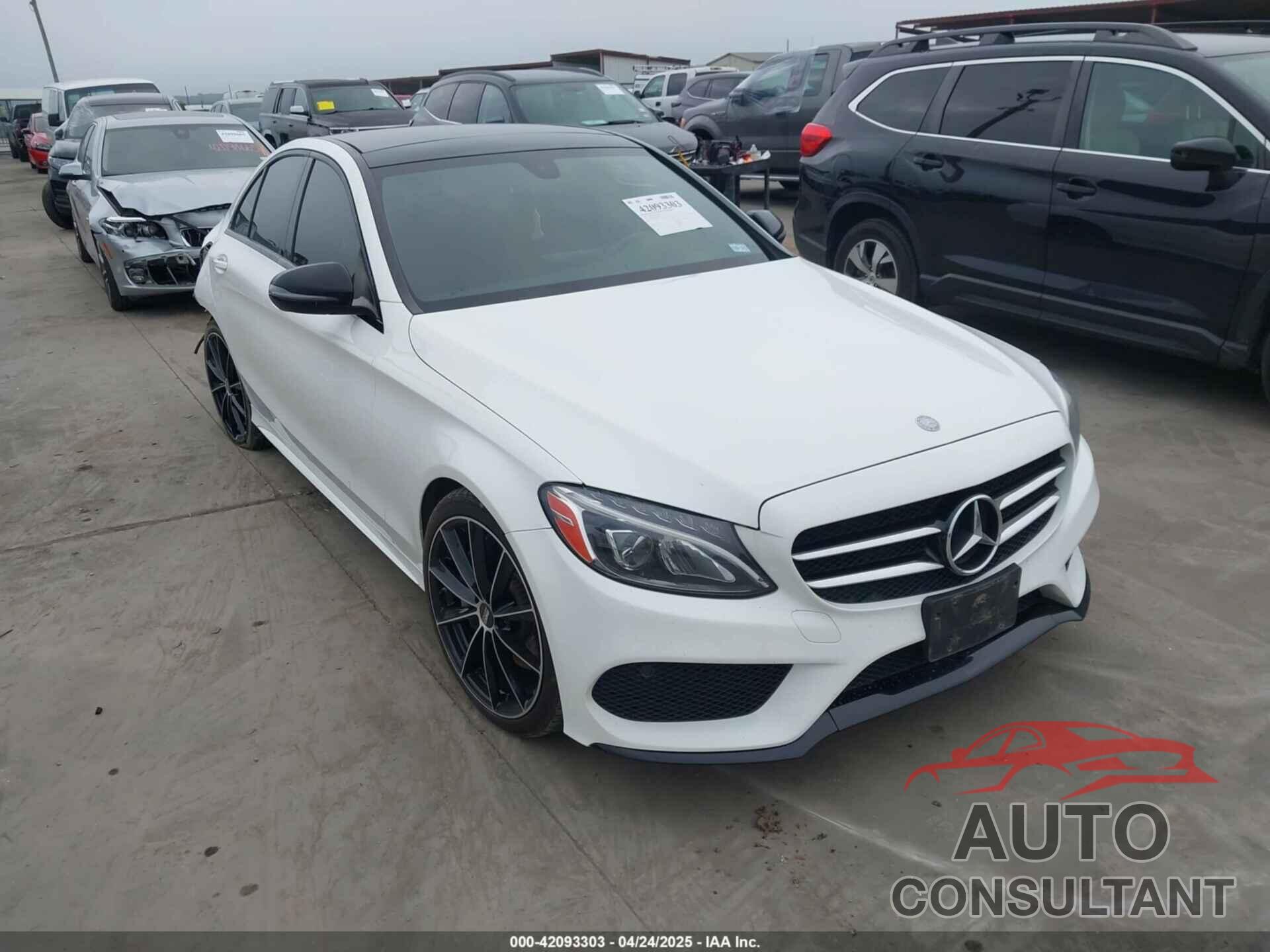 MERCEDES-BENZ C 300 2017 - 55SWF4JB6HU183934