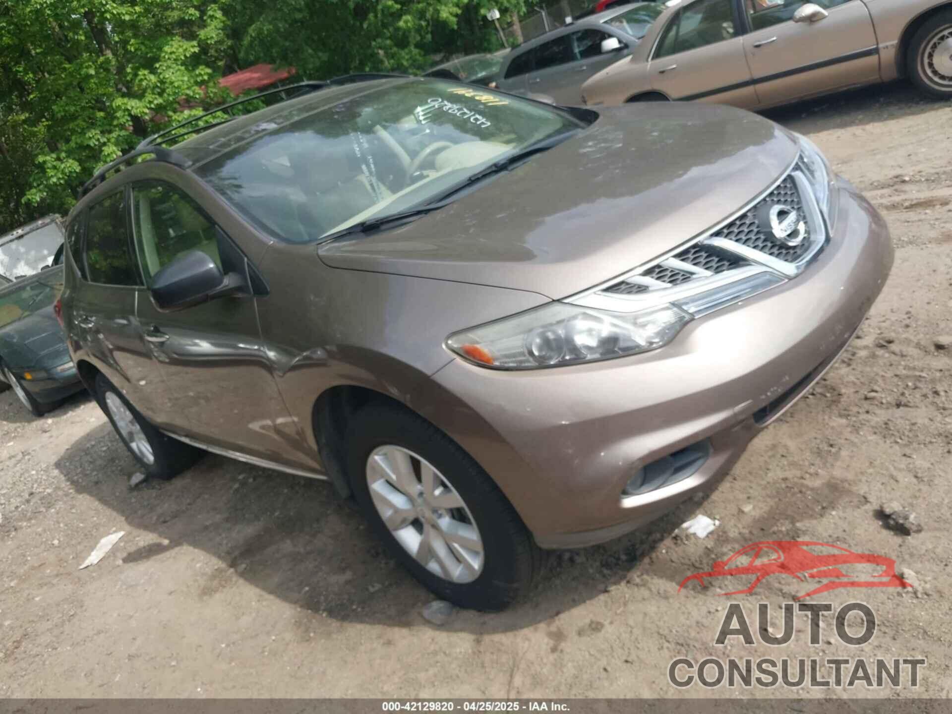 NISSAN MURANO 2012 - JN8AZ1MU7CW118341