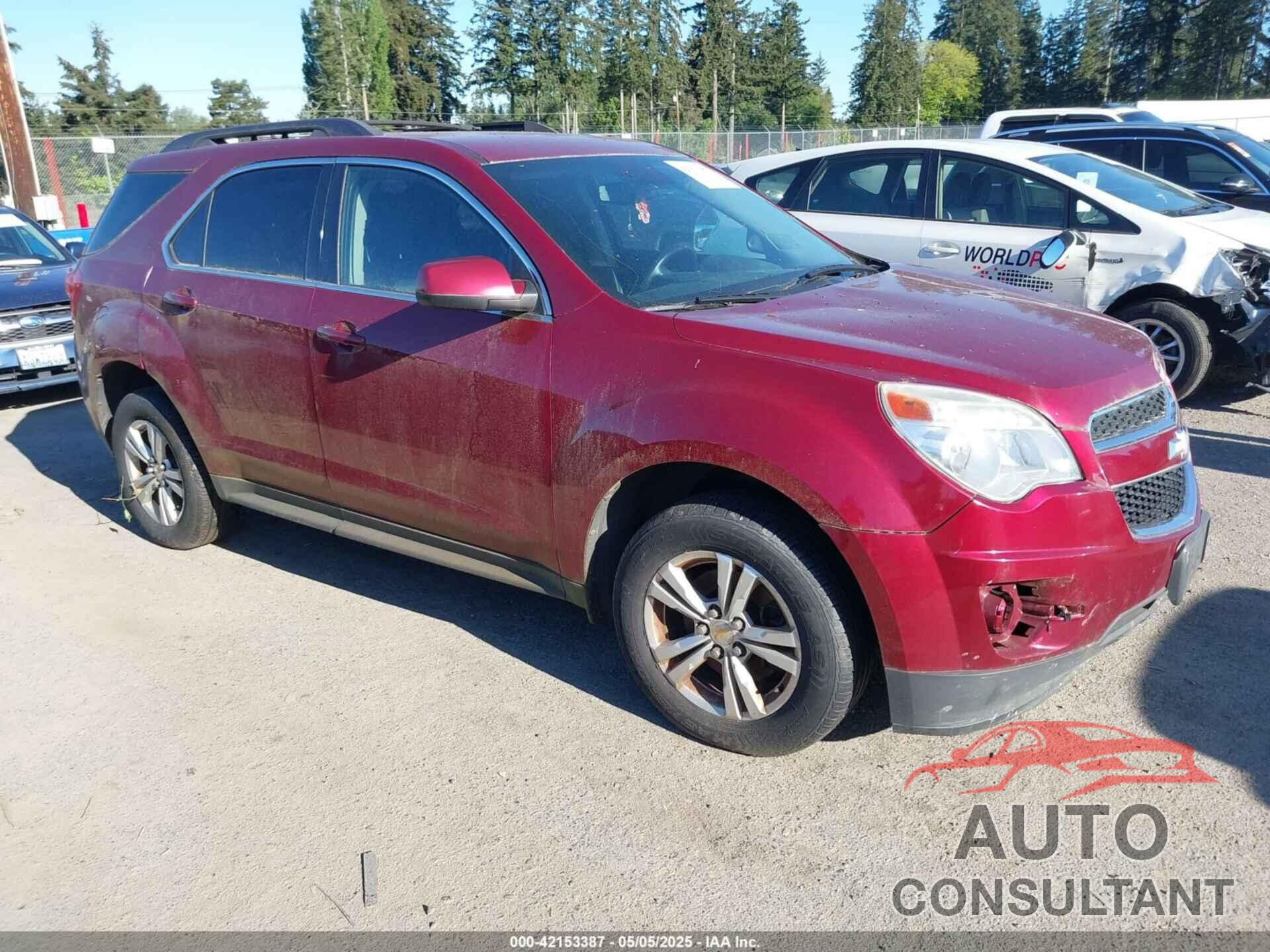 CHEVROLET EQUINOX 2012 - 2GNFLEEK5C6262687