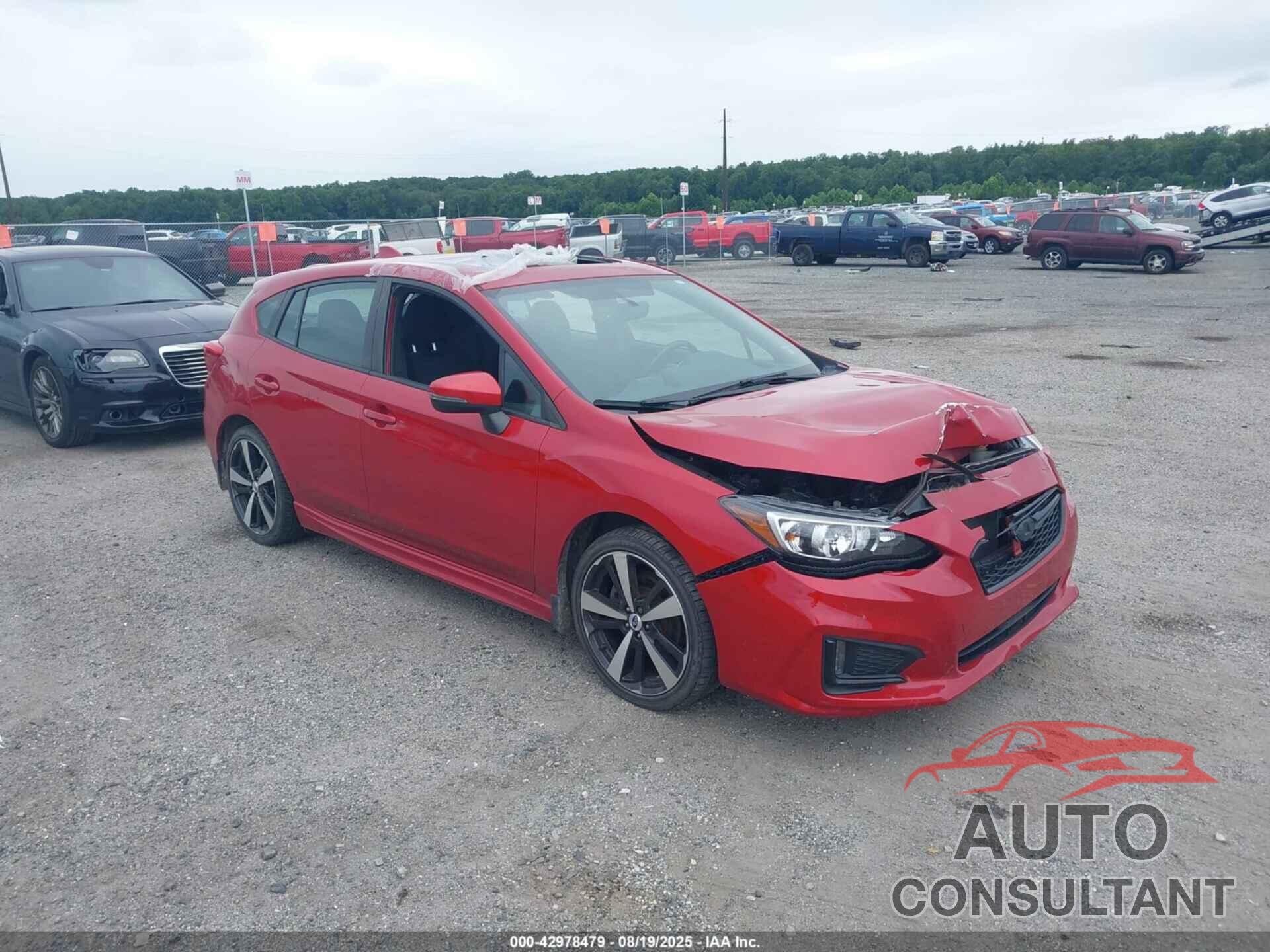 SUBARU IMPREZA 2018 - 4S3GTAL63J3742517