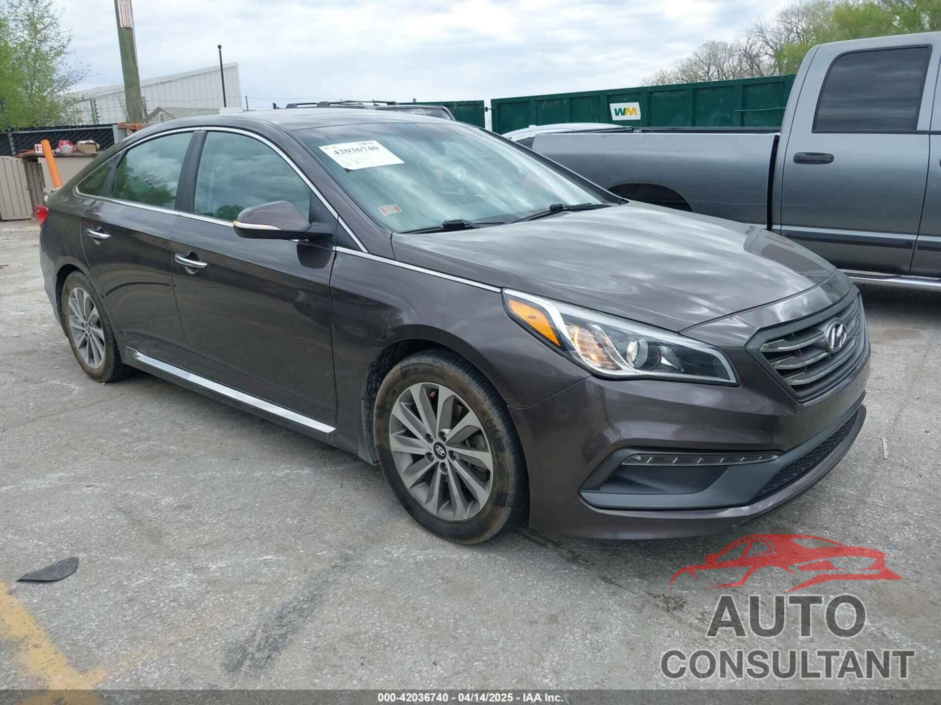 HYUNDAI SONATA 2016 - 5NPE34AF1GH373861
