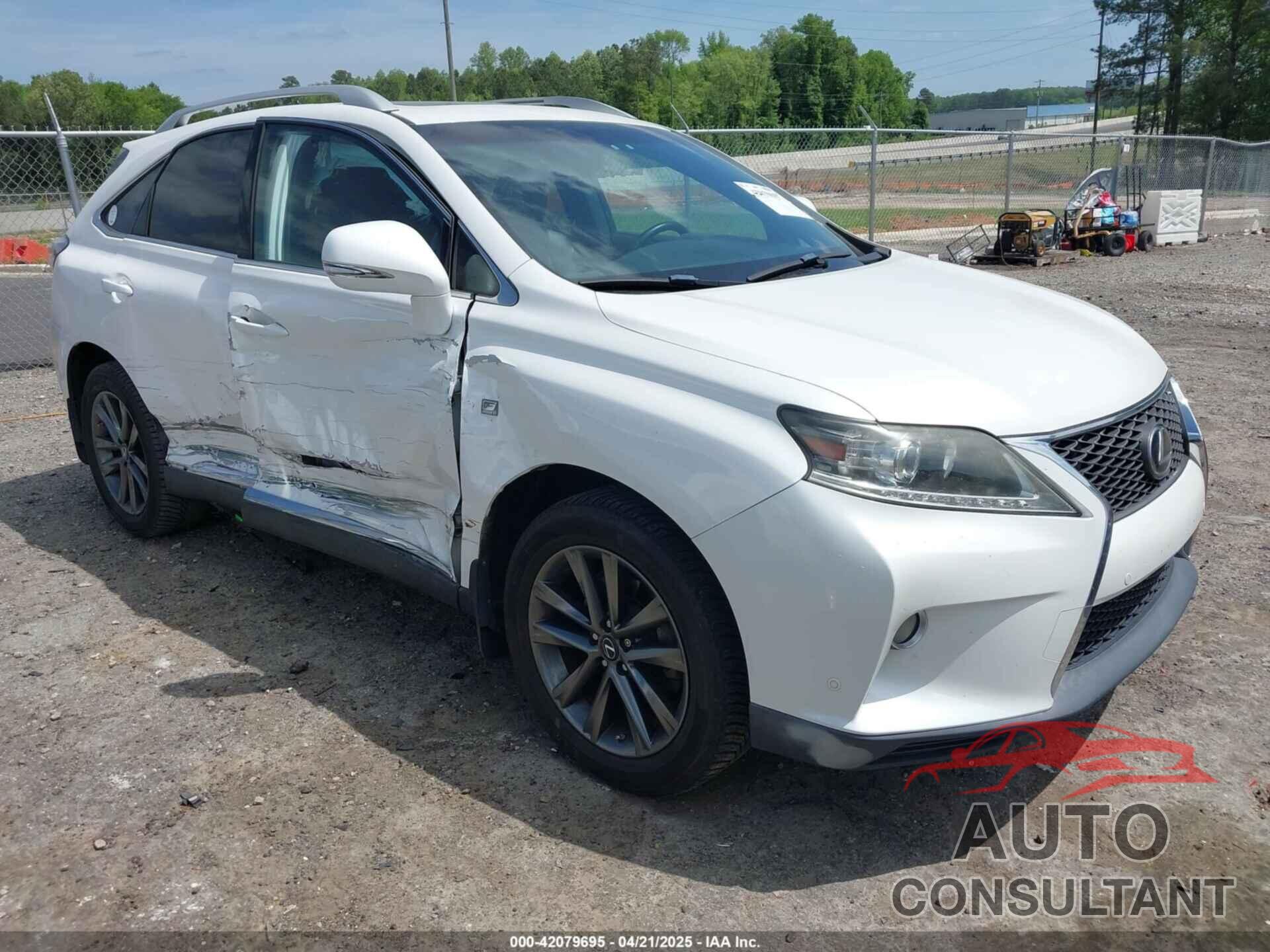 LEXUS RX 350 2013 - 2T2BK1BA8DC199059