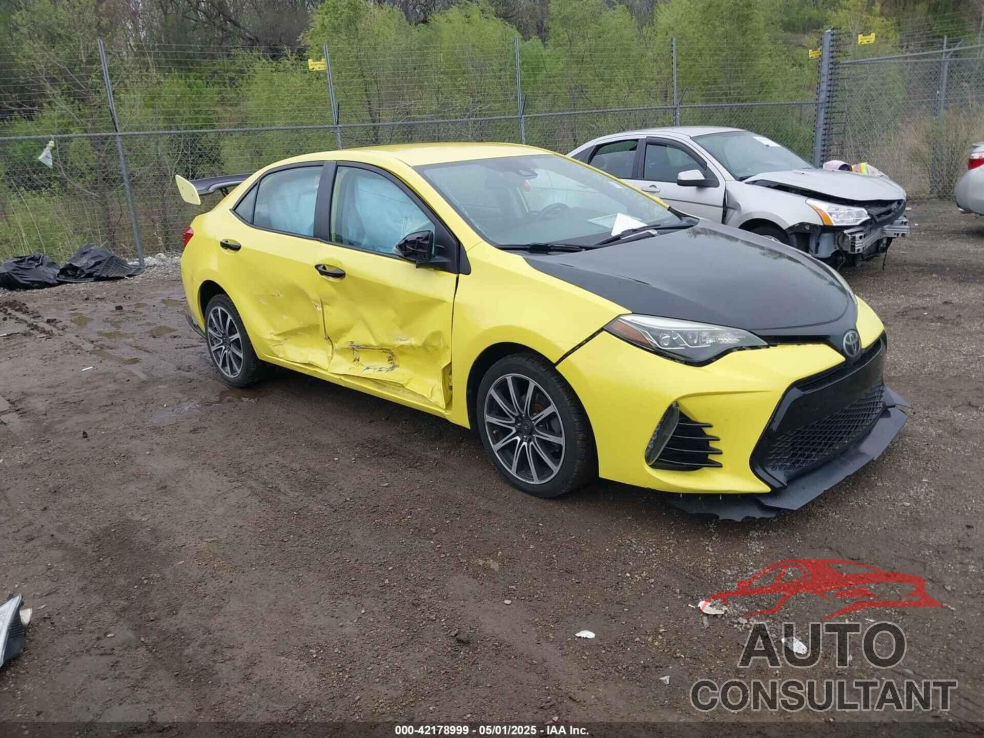 TOYOTA COROLLA 2017 - 5YFBURHE7HP629144