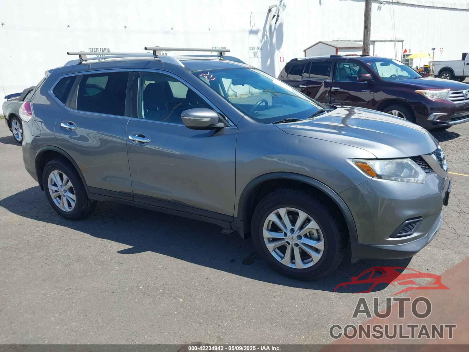 NISSAN ROGUE 2015 - KNMAT2MV5FP554051