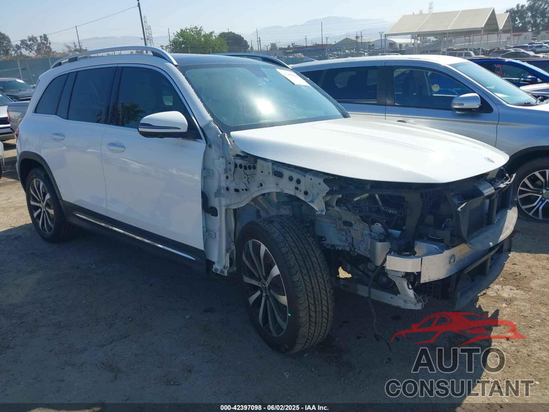 MERCEDES-BENZ GLB 250 2022 - W1N4M4GB5NW174938