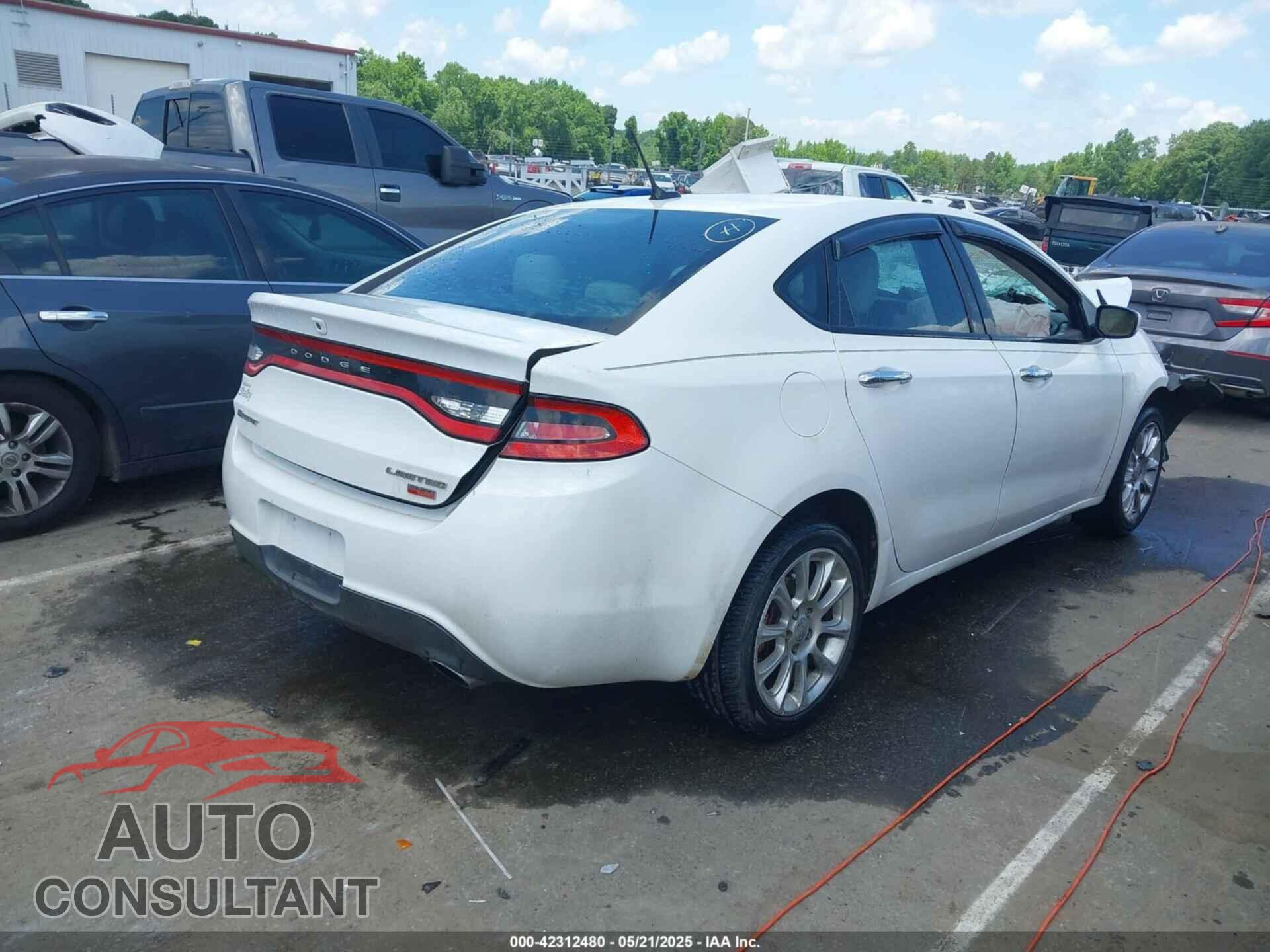 DODGE DART 2013 - 1C3CDFCH5DD293239