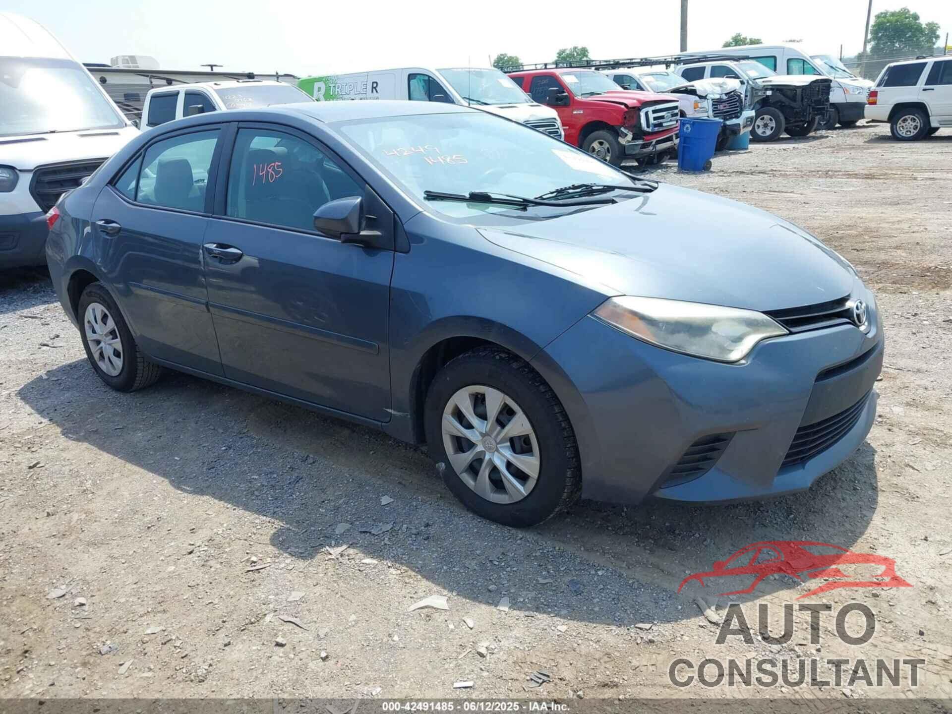 TOYOTA COROLLA 2014 - 2T1BURHE7EC151772