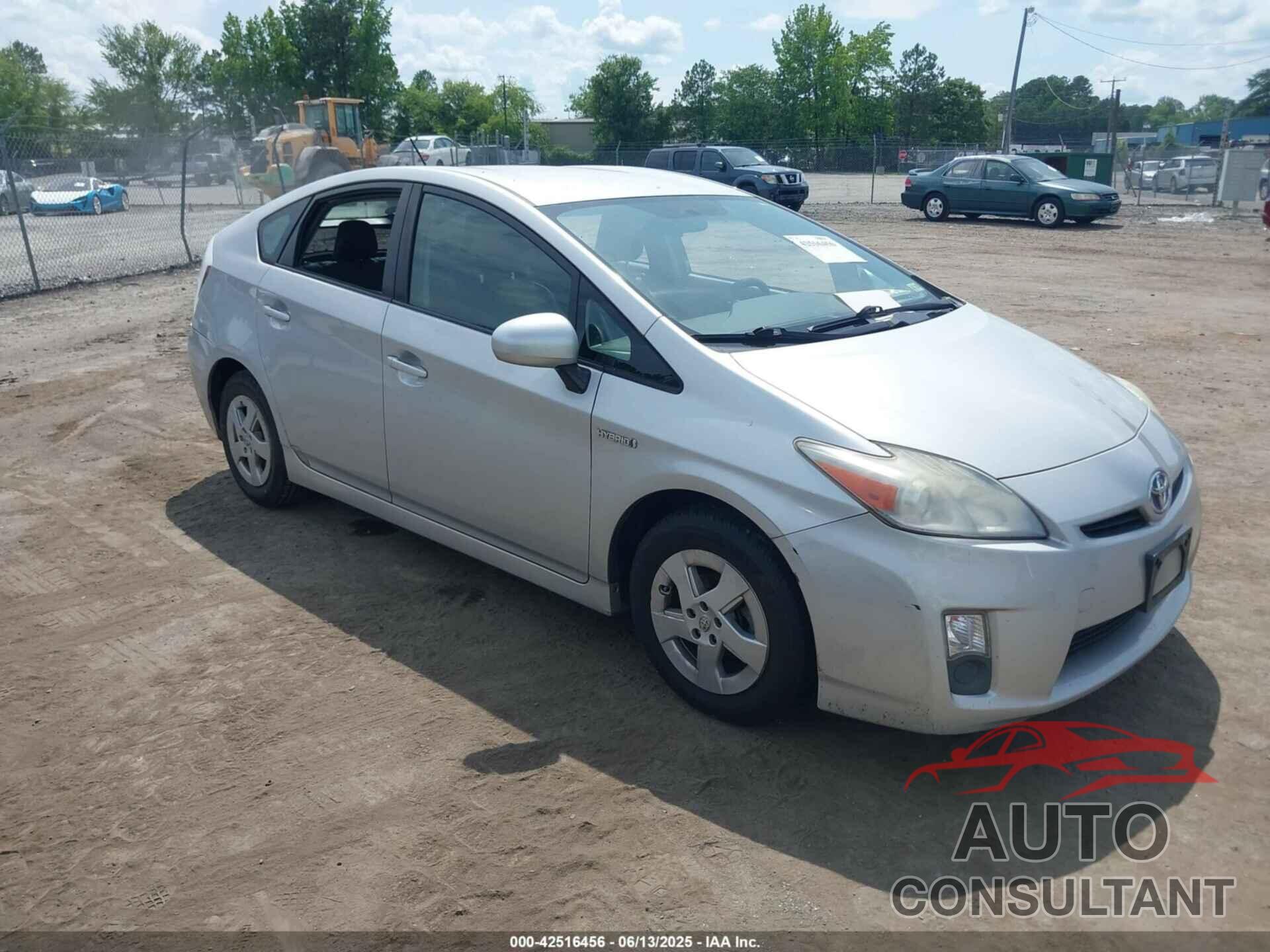 TOYOTA PRIUS 2011 - JTDKN3DU7B0262951