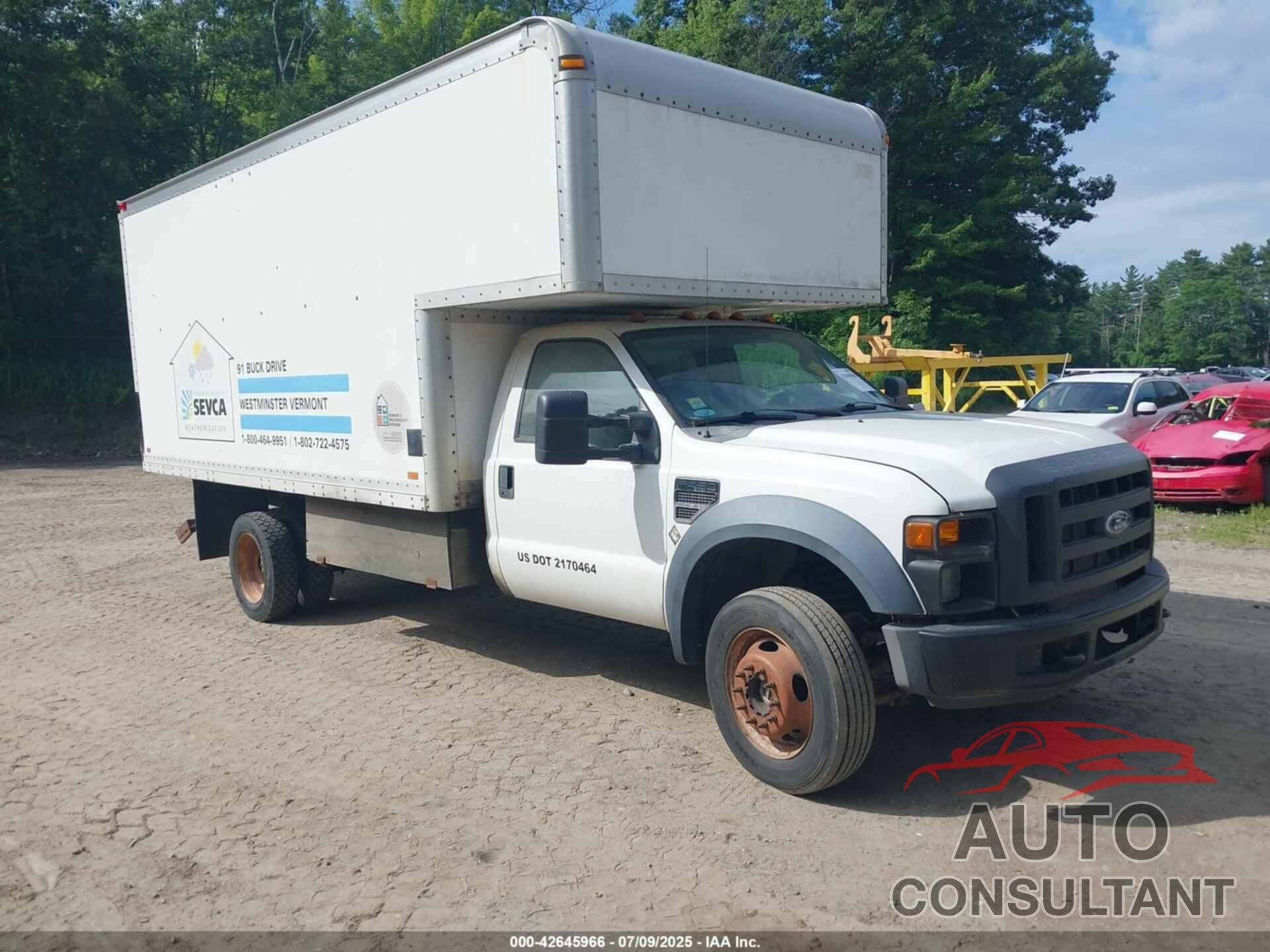 FORD F-450 CHASSIS 2010 - 1FDXF4HY4AEA66498