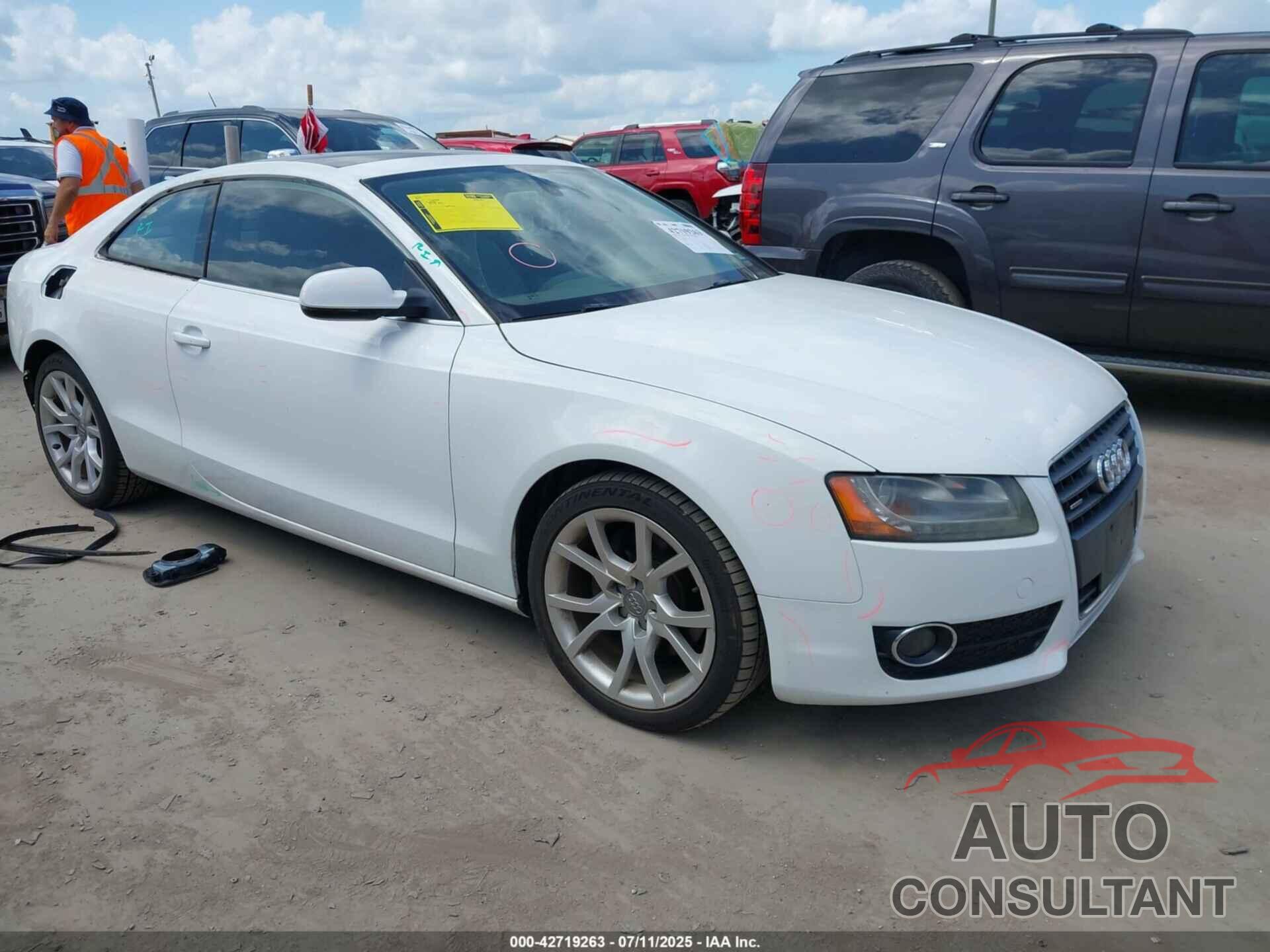 AUDI A5 2012 - WAULFAFR8CA005112