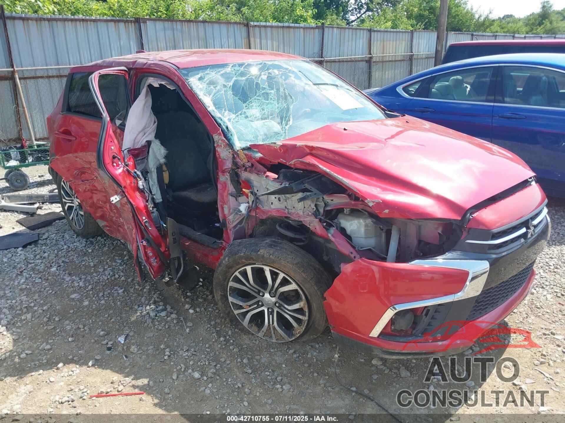 MITSUBISHI OUTLANDER SPORT 2018 - JA4AP3AU4JZ014932