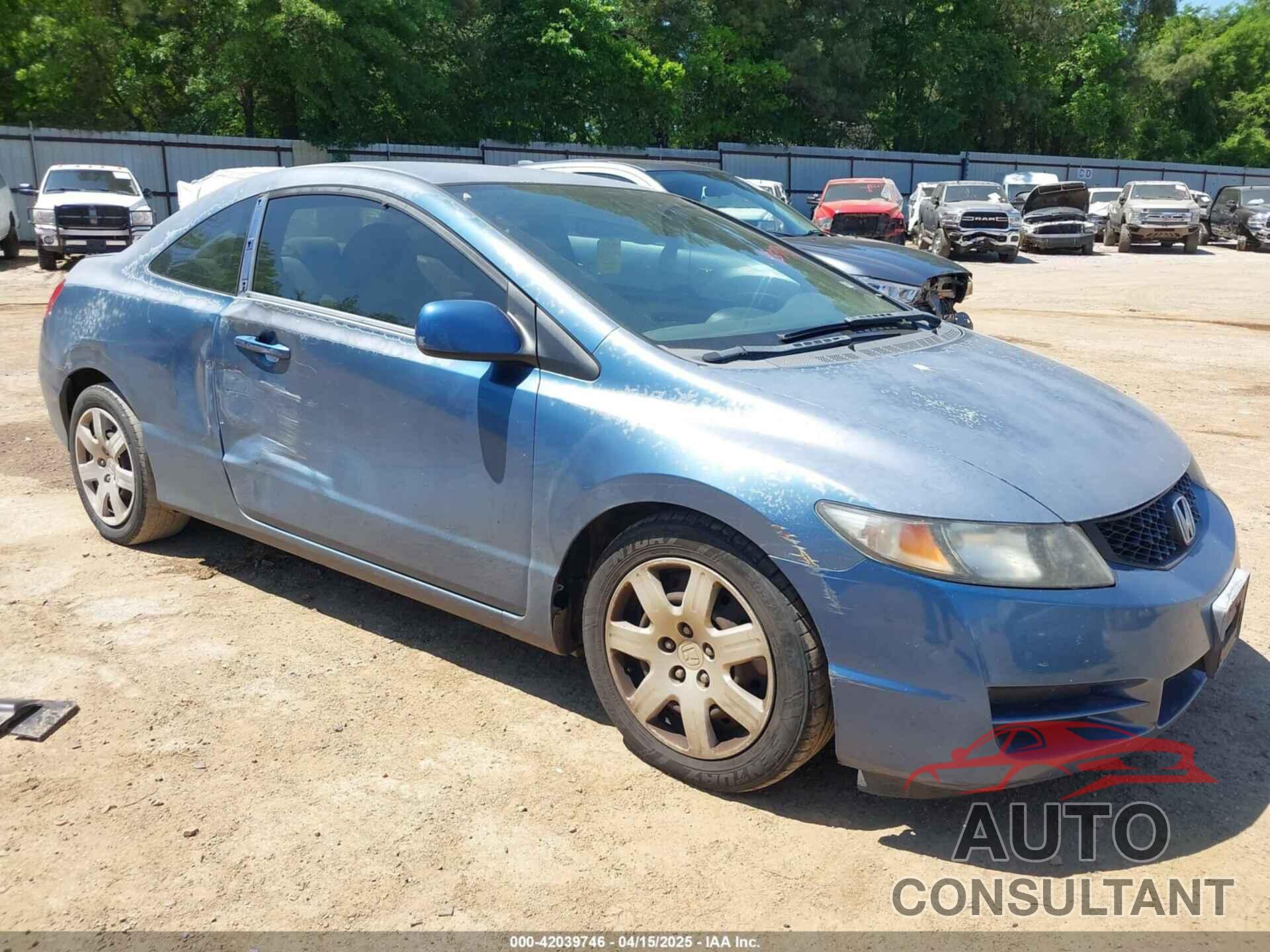 HONDA CIVIC 2009 - 2HGFG126X9H528328