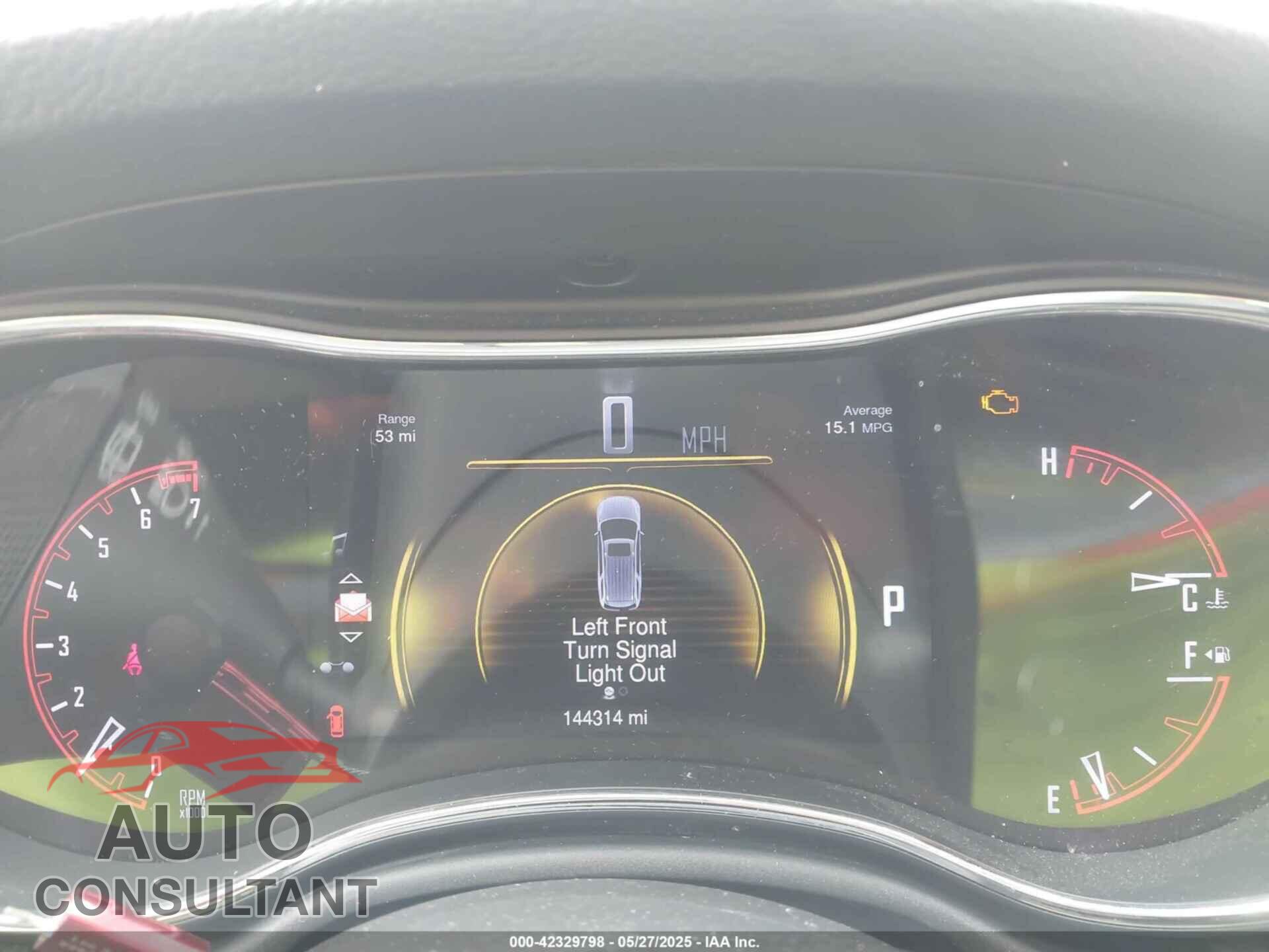 DODGE DURANGO 2015 - 1C4RDJEG6FC947011