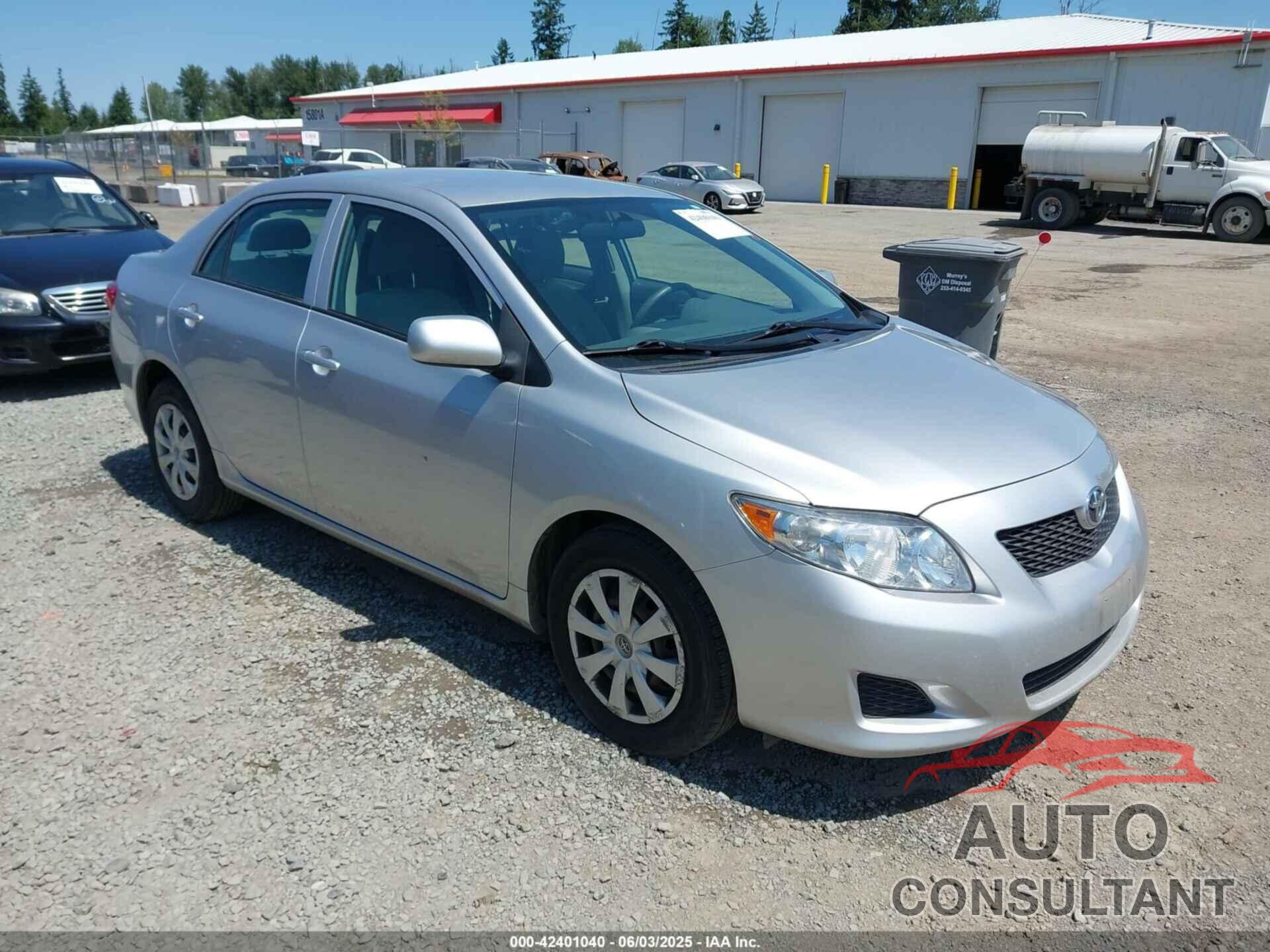 TOYOTA COROLLA 2009 - 1NXBU40E09Z153690