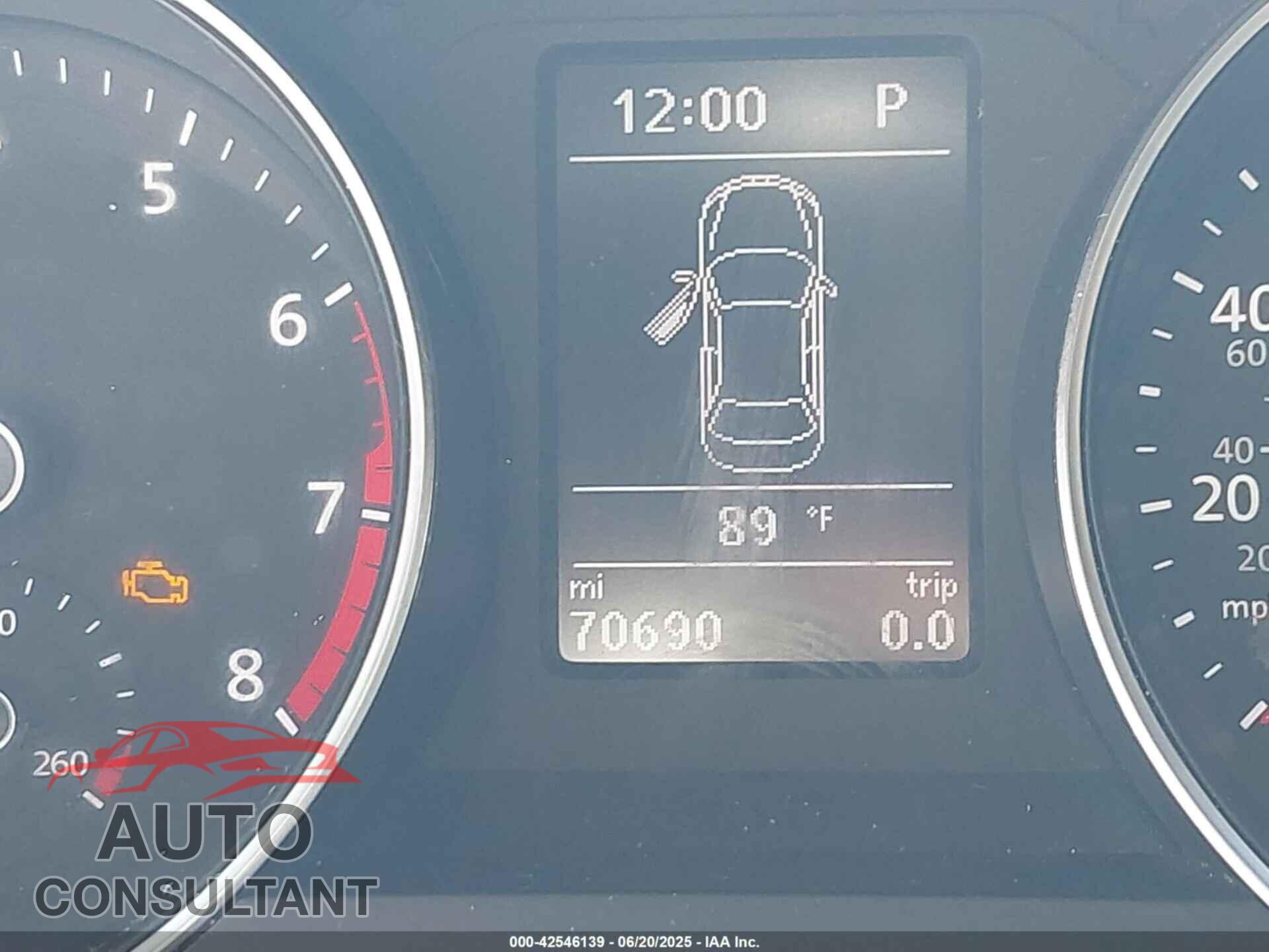 VOLKSWAGEN JETTA 2017 - 3VWDB7AJ7HM399345