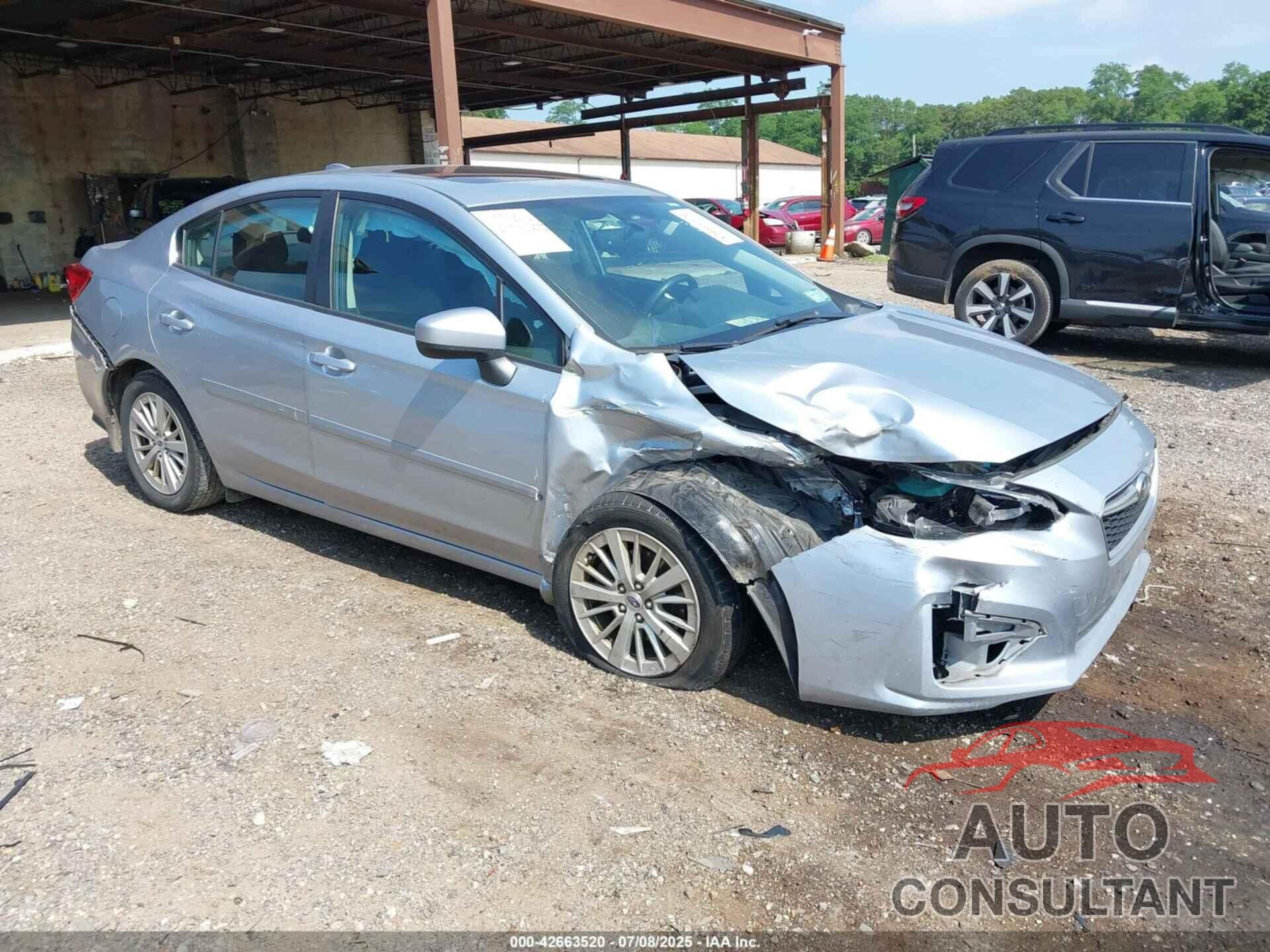 SUBARU IMPREZA 2018 - 4S3GKAB63J3609096