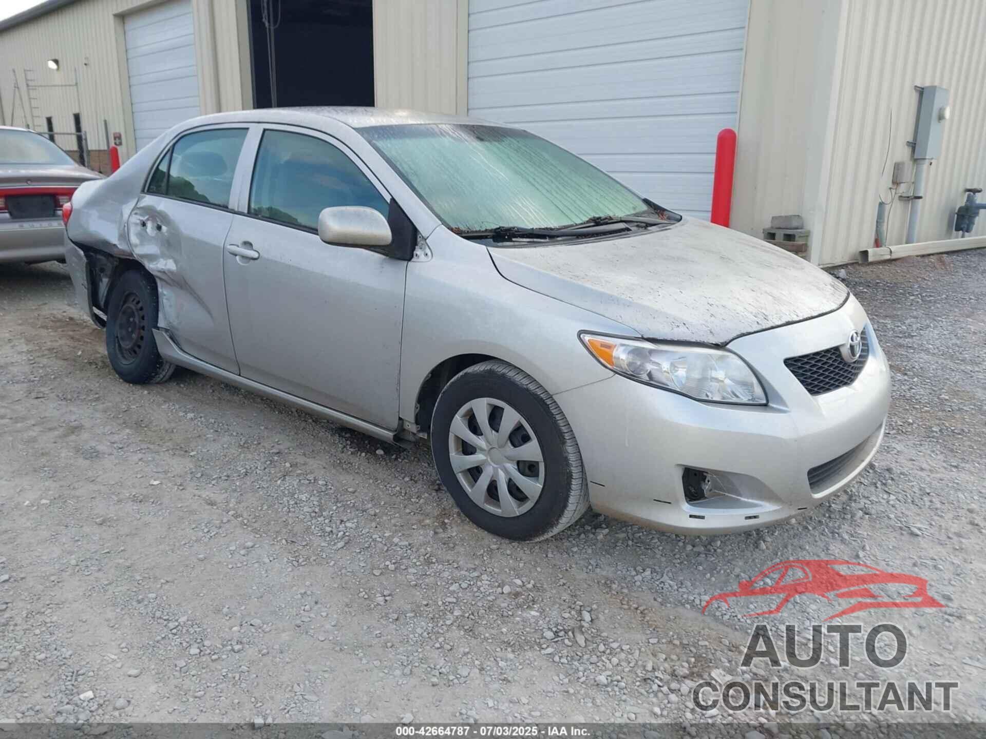 TOYOTA COROLLA 2009 - 1NXBU40E89Z139326