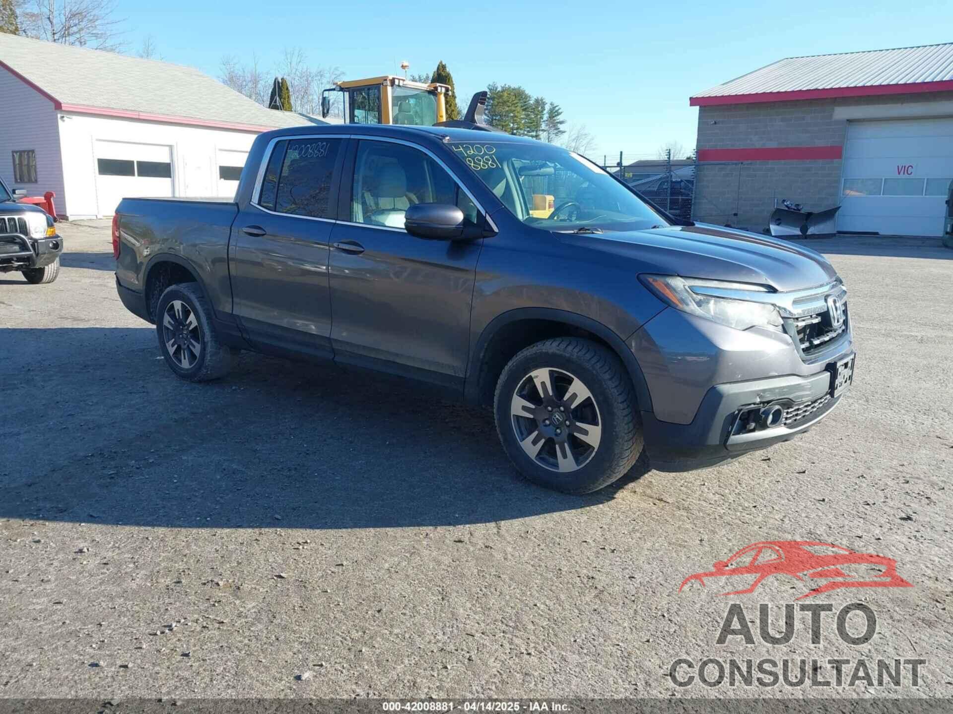 HONDA RIDGELINE 2017 - 5FPYK3F50HB002126
