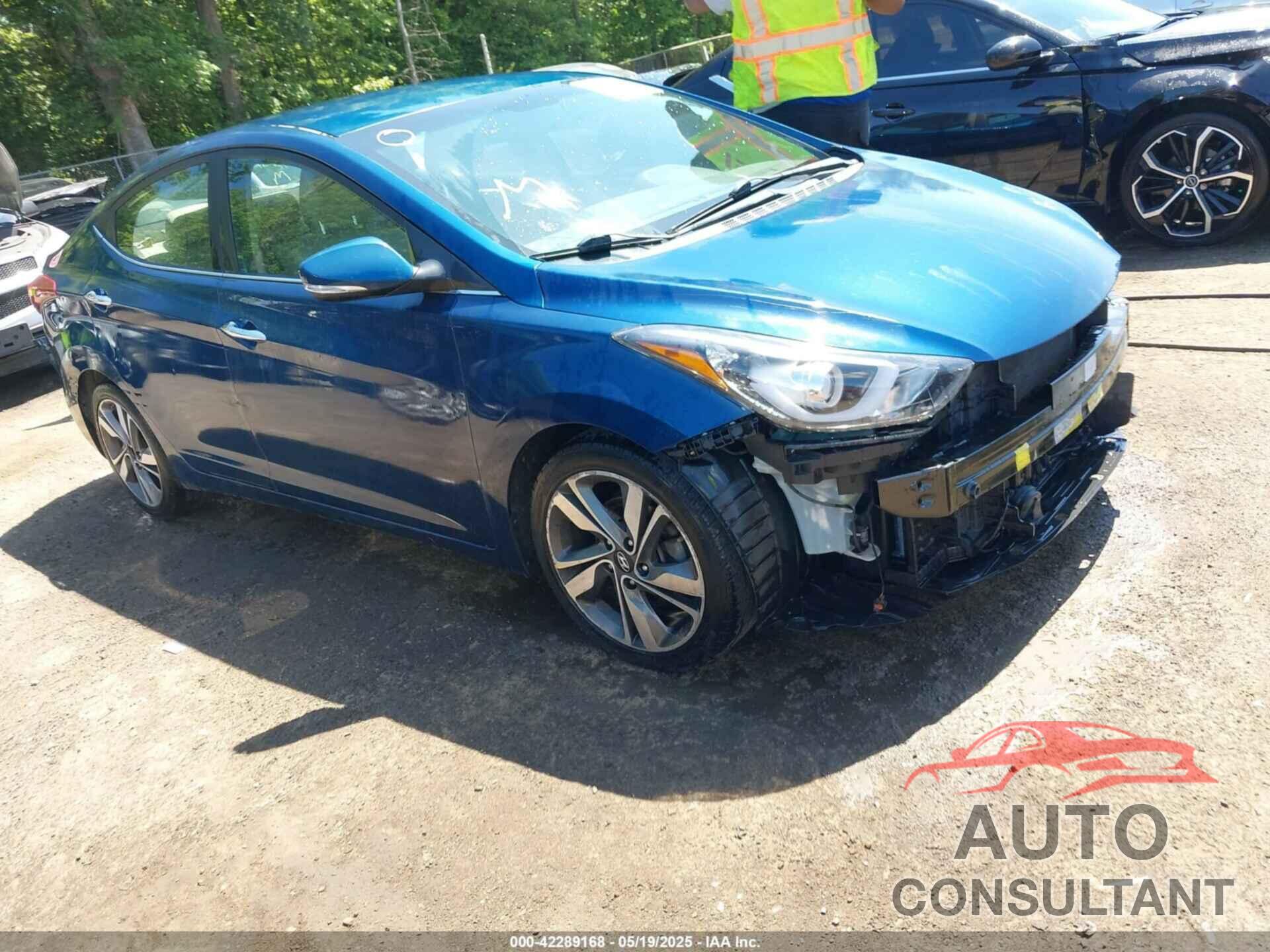 HYUNDAI ELANTRA 2014 - KMHDH4AE1EU057864