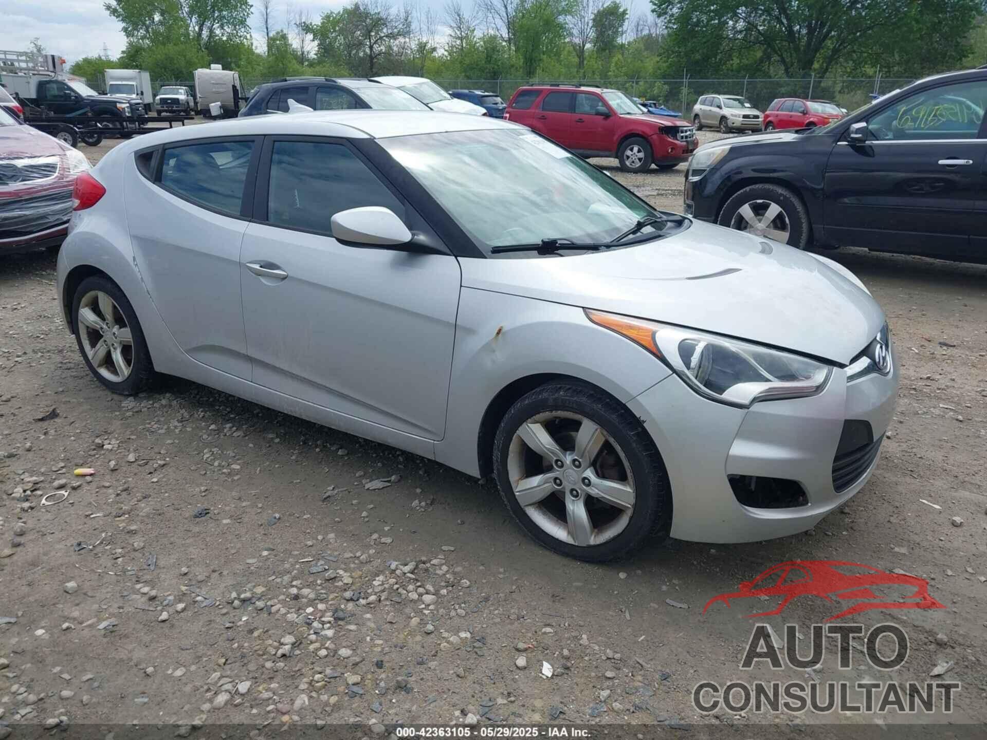 HYUNDAI VELOSTER 2014 - KMHTC6AD8EU182891