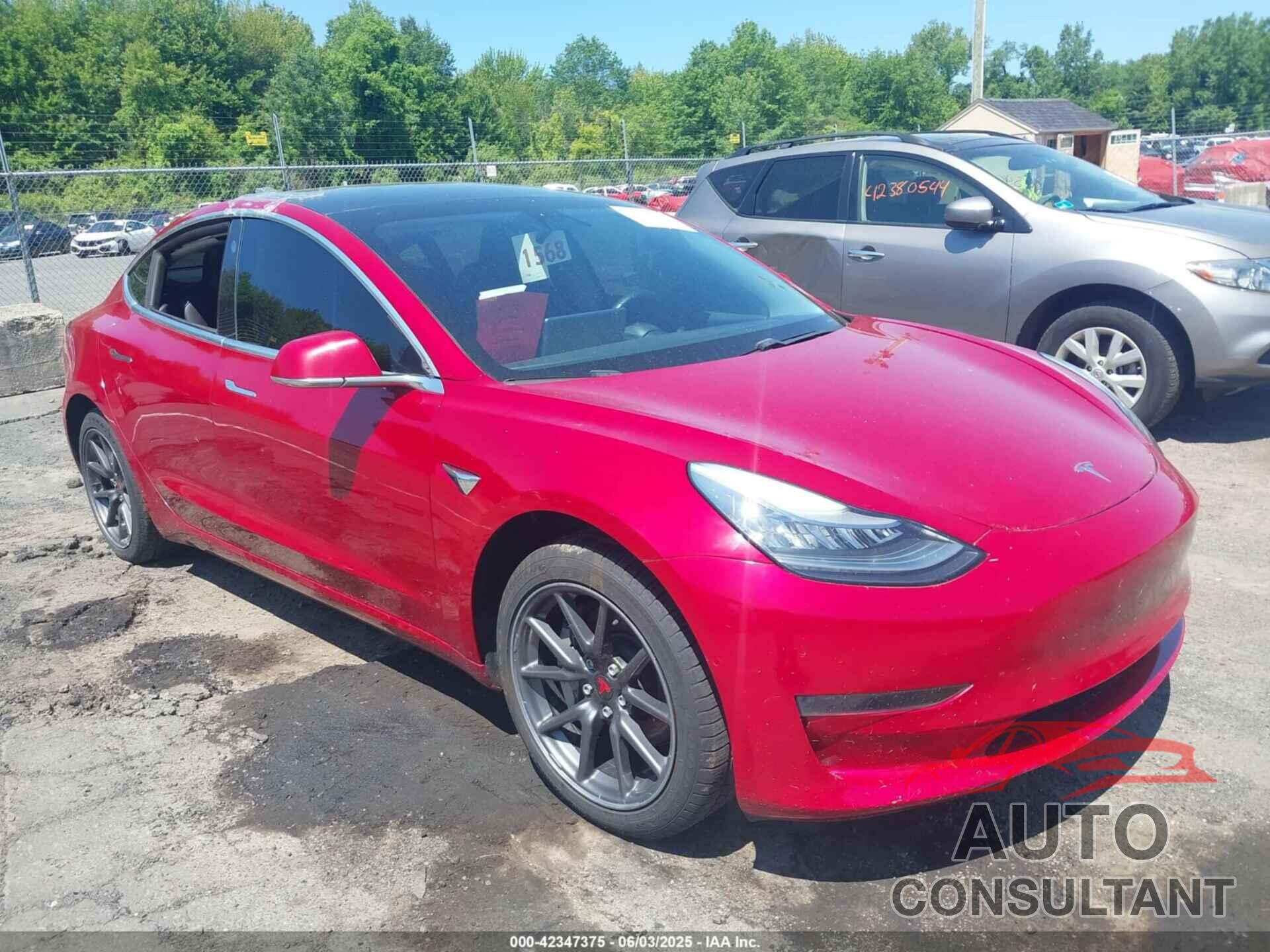 TESLA MODEL 3 2019 - 5YJ3E1EAXKF483331