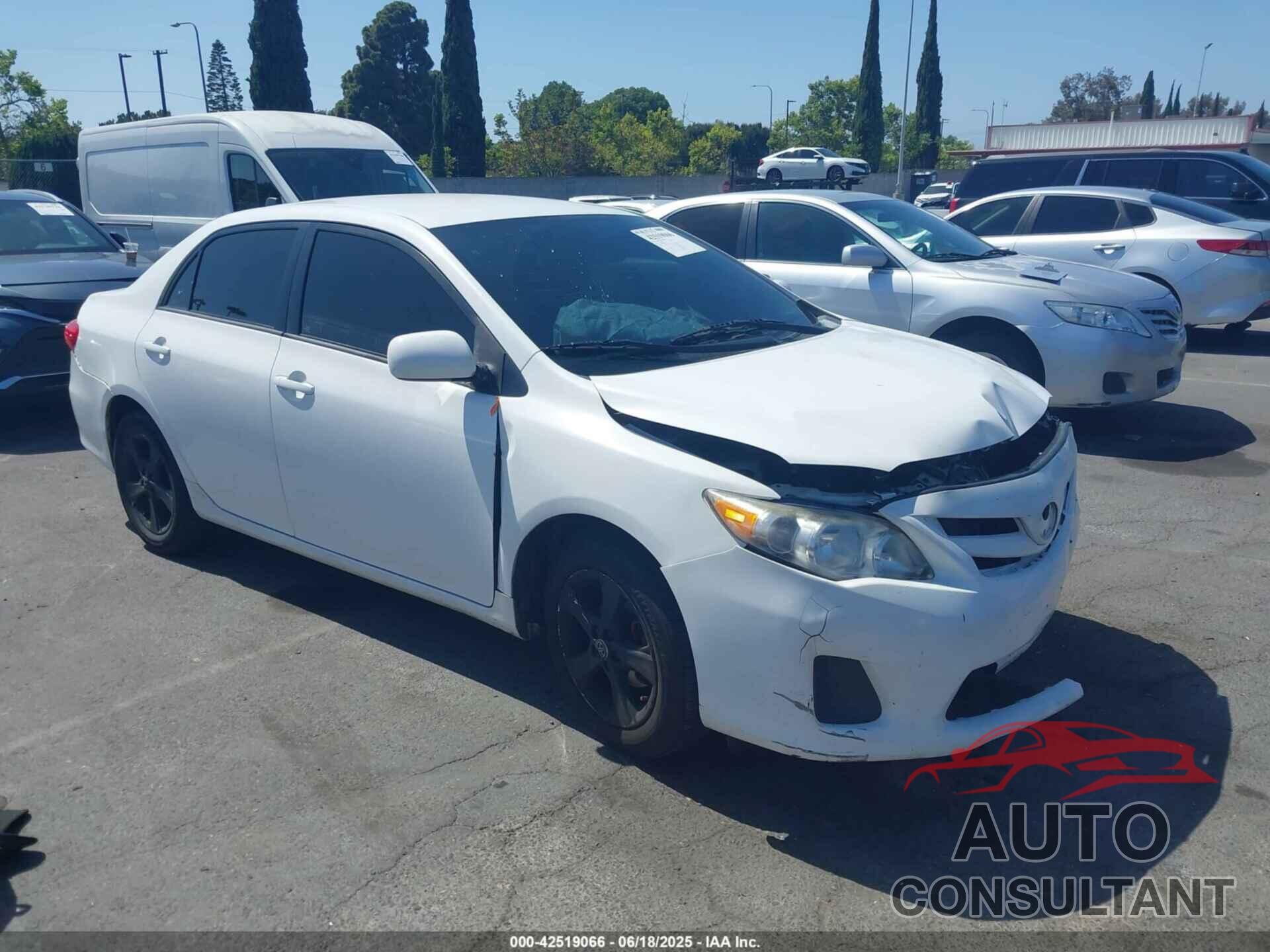 TOYOTA COROLLA 2012 - 2T1BU4EE9CC785234