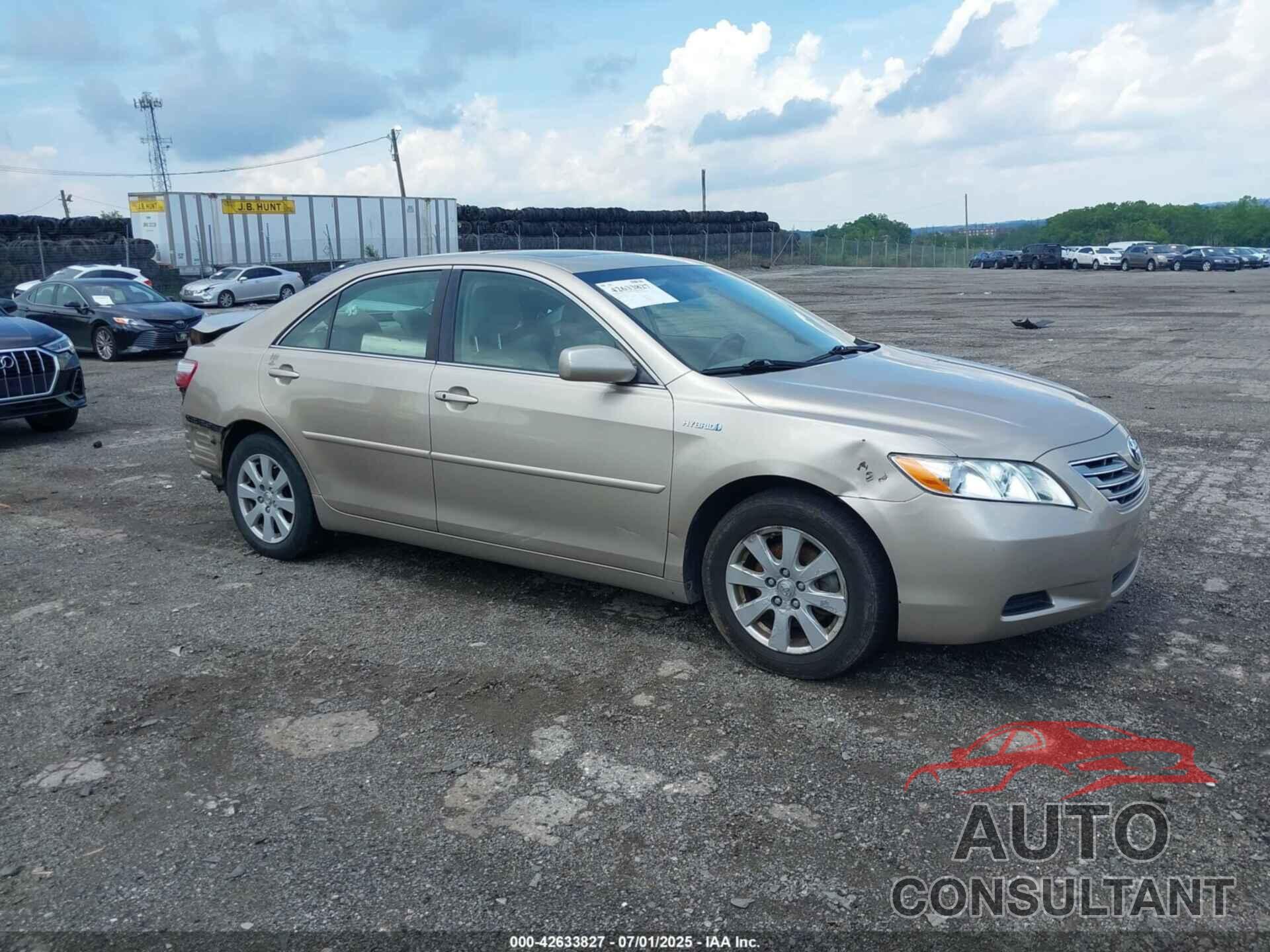 TOYOTA CAMRY HYBRID 2009 - JTNBB46K493051785