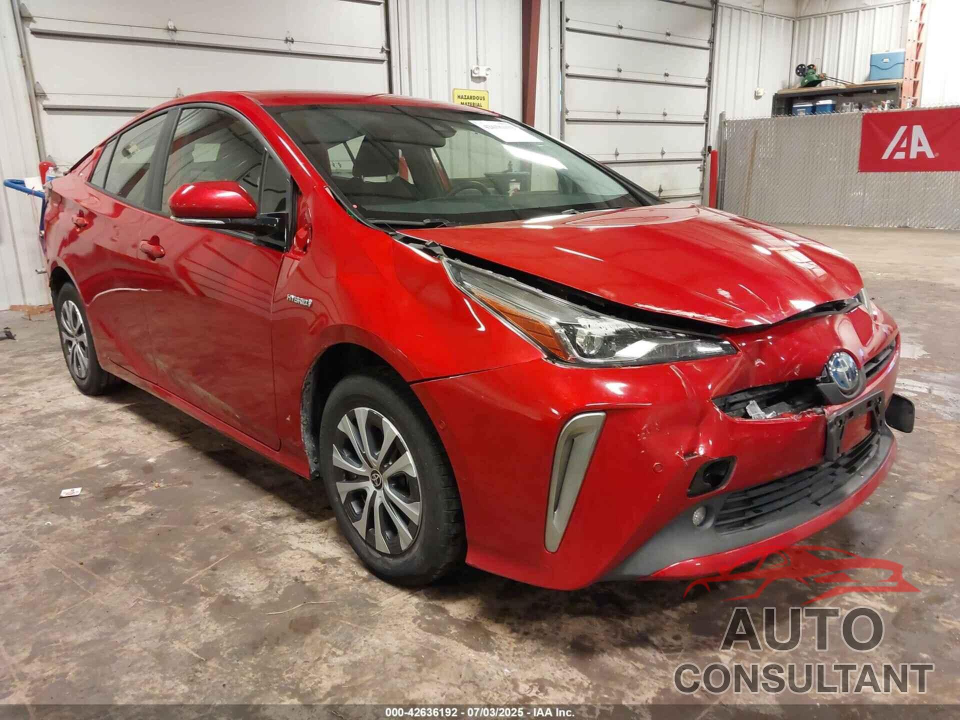 TOYOTA PRIUS 2019 - JTDL9RFU1K3008577