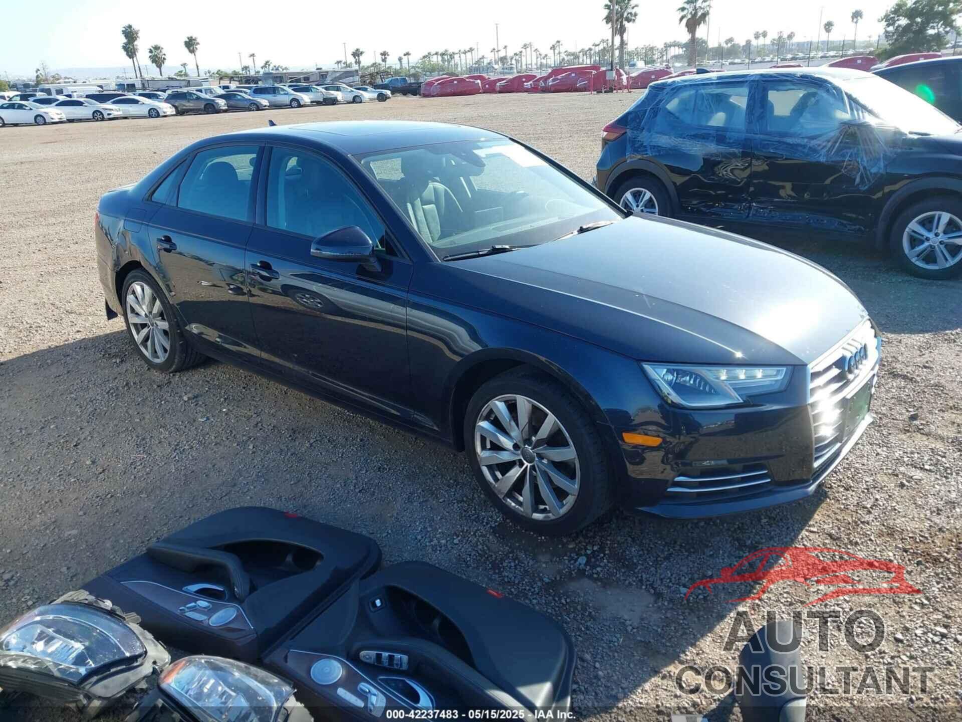 AUDI A4 2017 - WAUGMAF48HA078290