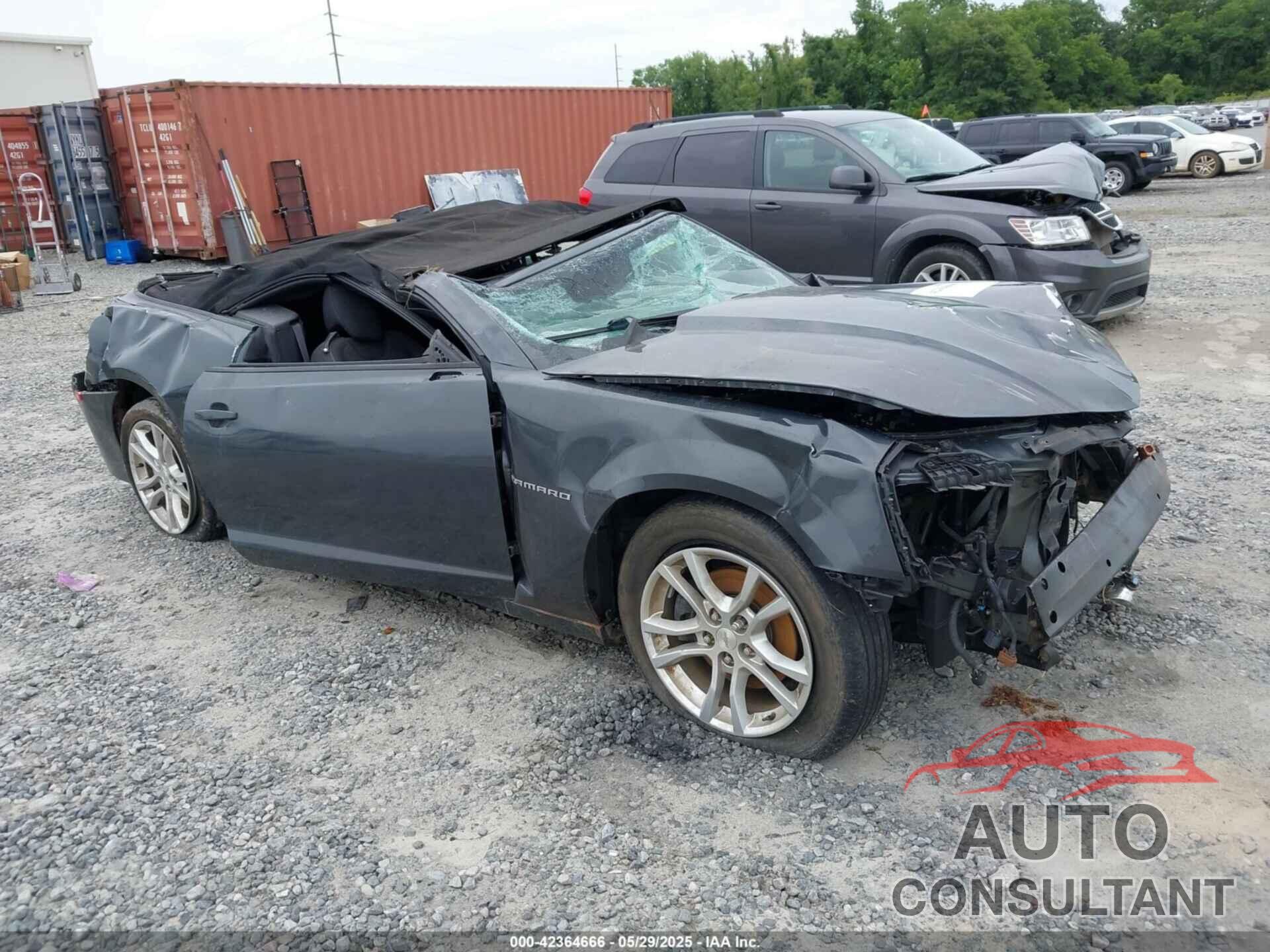 CHEVROLET CAMARO 2015 - 2G1FD3D36F9147726
