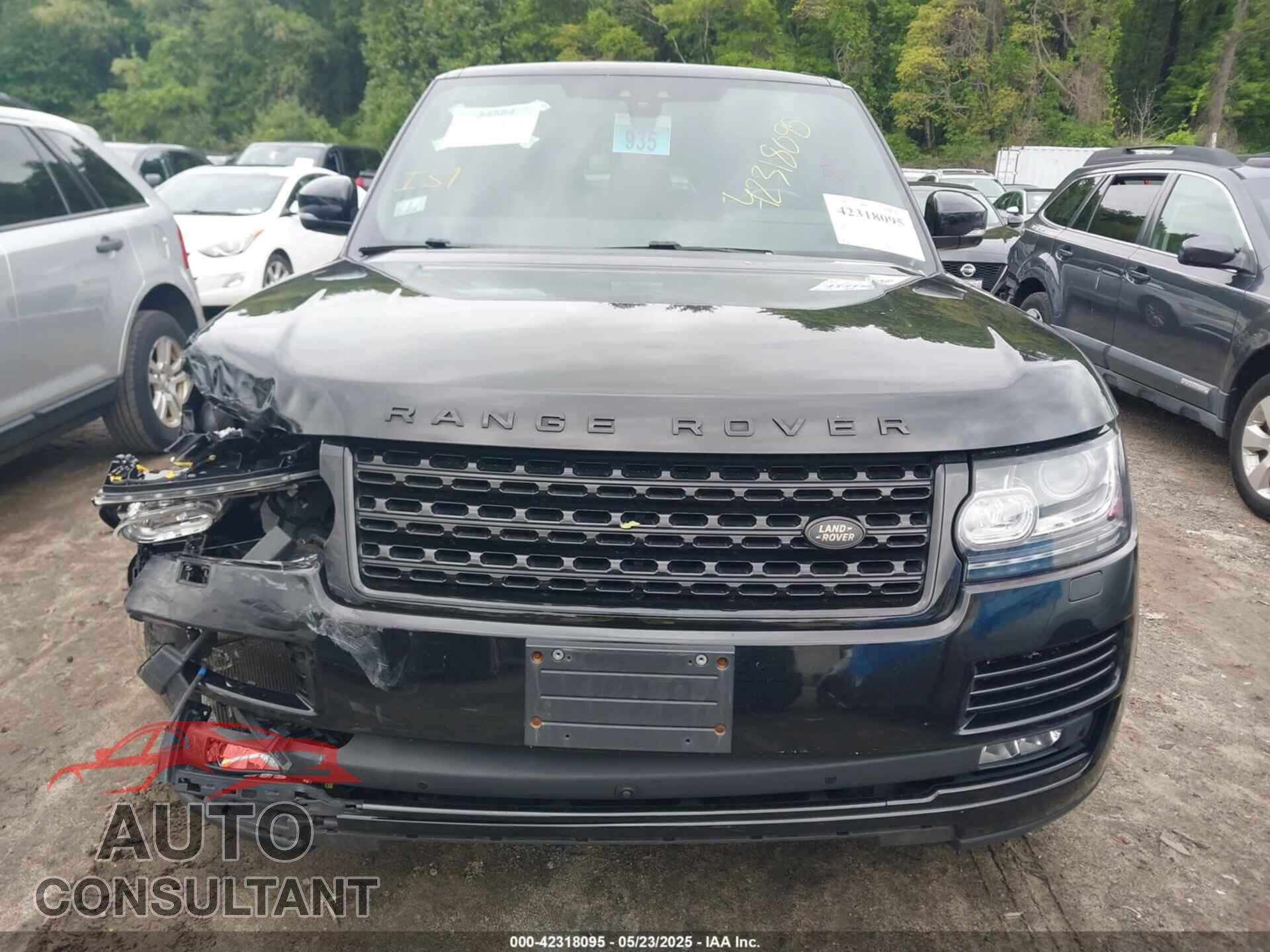 LAND ROVER RANGE ROVER 2017 - SALGS2FE3HA322802