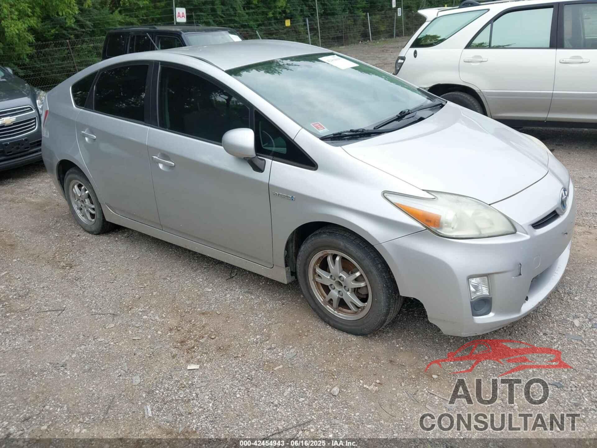 TOYOTA PRIUS 2010 - JTDKN3DU0A0118205