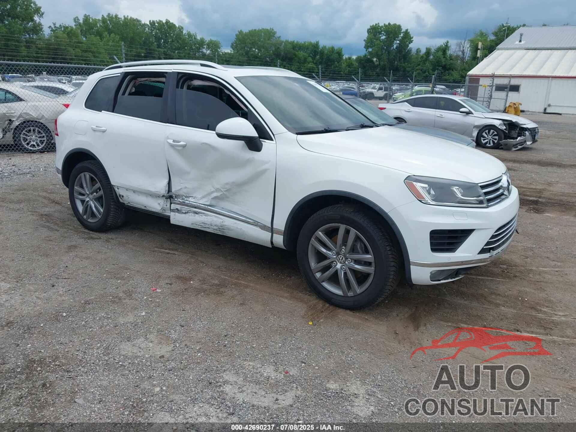 VOLKSWAGEN TOUAREG 2016 - WVGEP9BP4GD002350