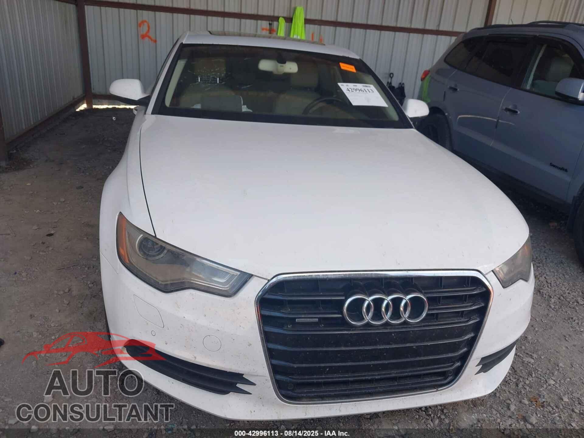 AUDI A6 2013 - WAUGFBFC4DN073565