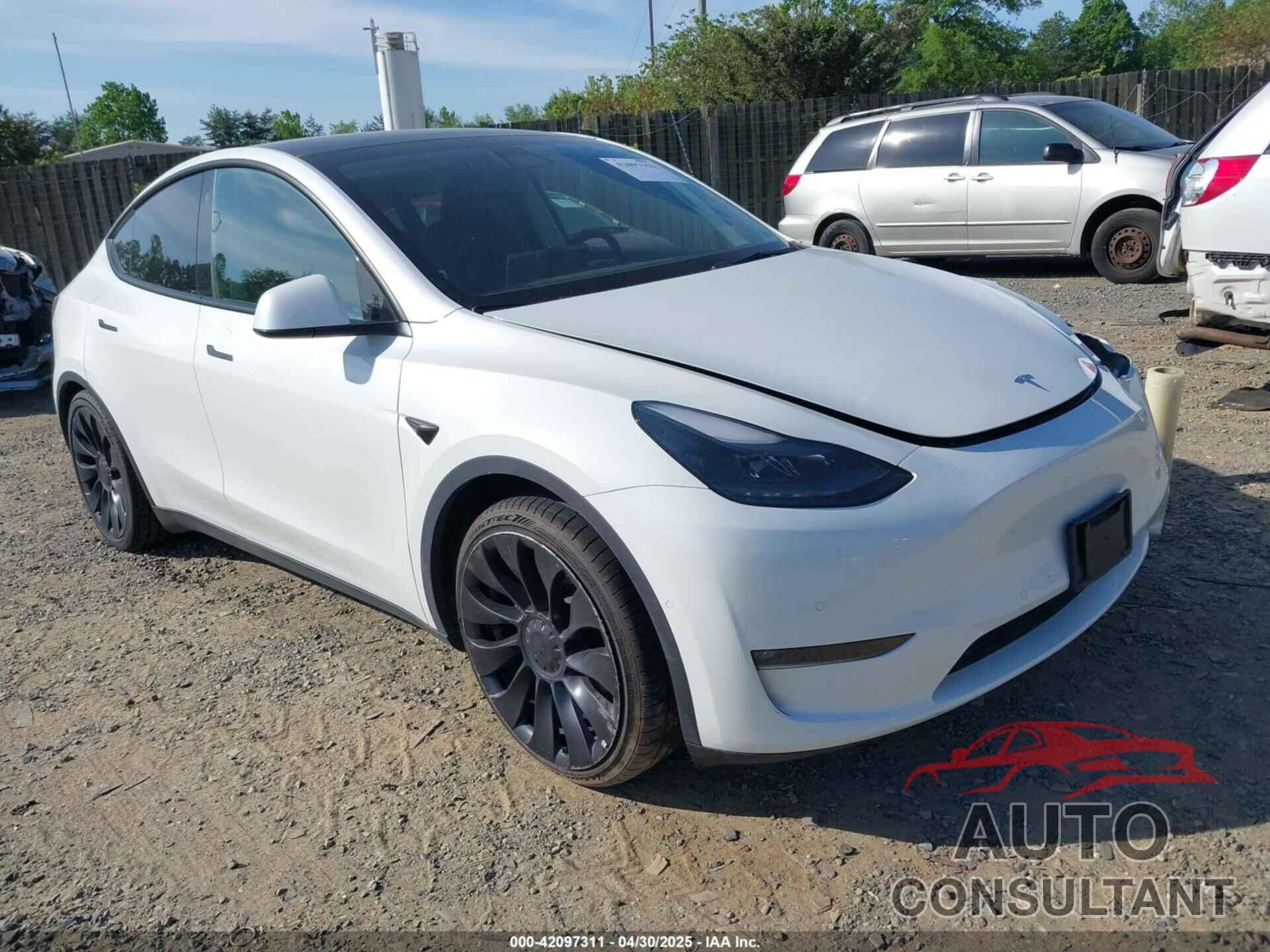 TESLA MODEL Y 2022 - 7SAYGDEF9NF542745