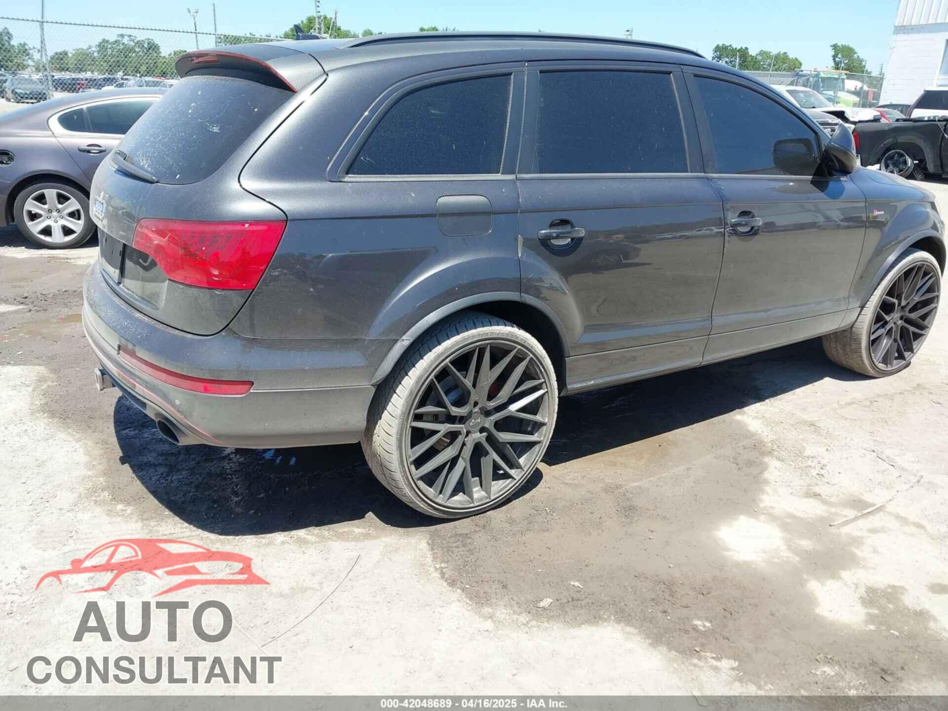 AUDI Q7 2013 - WA1DGAFE5DD009176