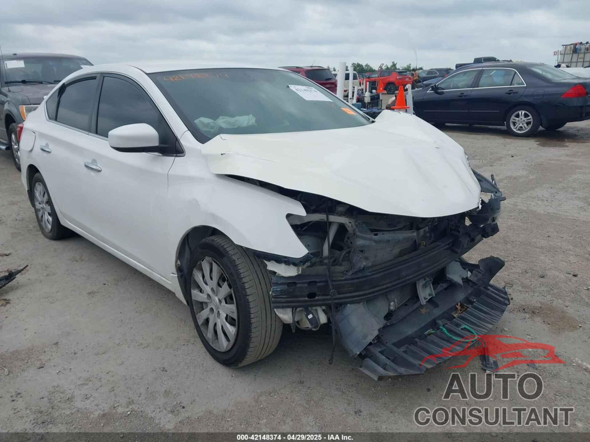 NISSAN SENTRA 2016 - 3N1AB7AP8GY331947