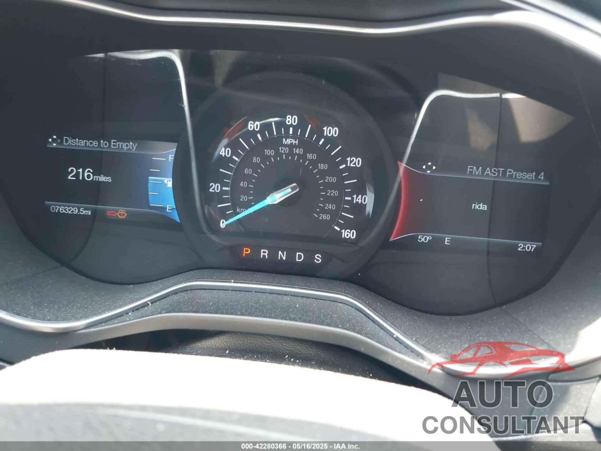 FORD FUSION 2016 - 3FA6P0K94GR132633