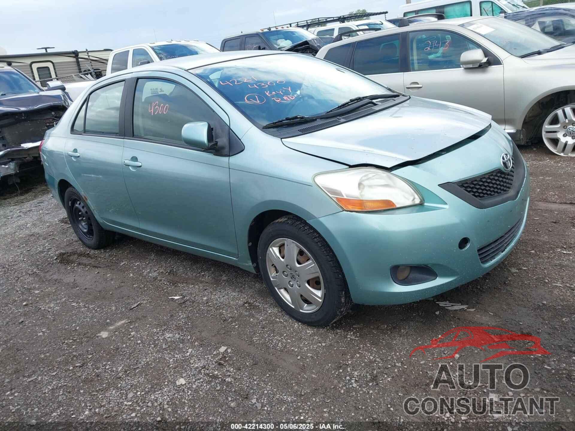 TOYOTA YARIS 2010 - JTDBT4K31A4075508