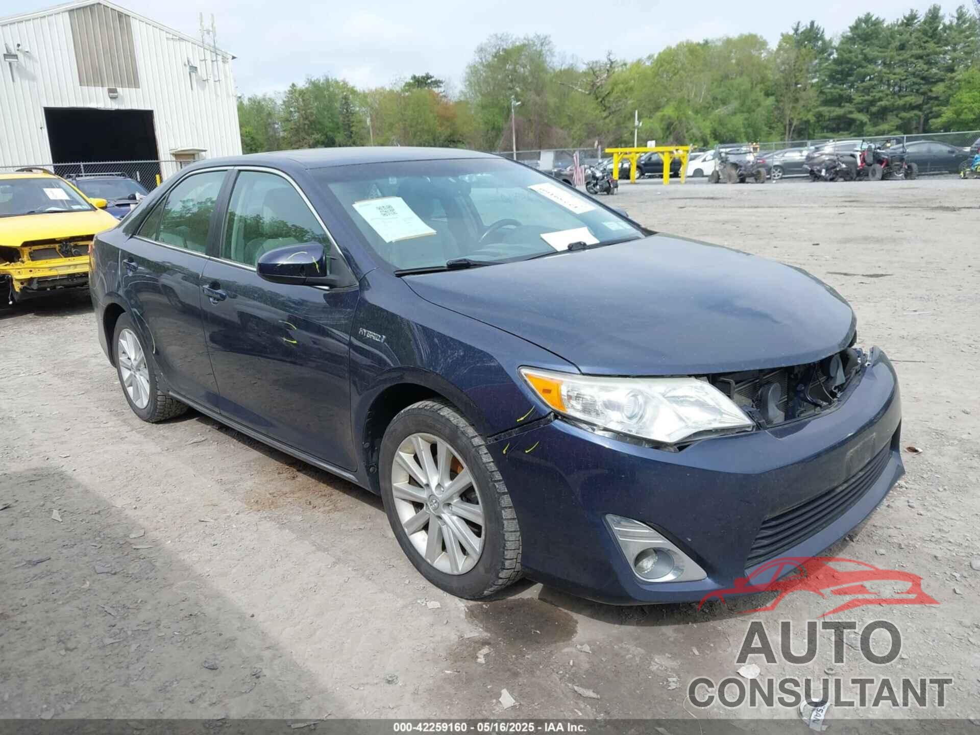TOYOTA CAMRY HYBRID 2014 - 4T1BD1FK2EU138842