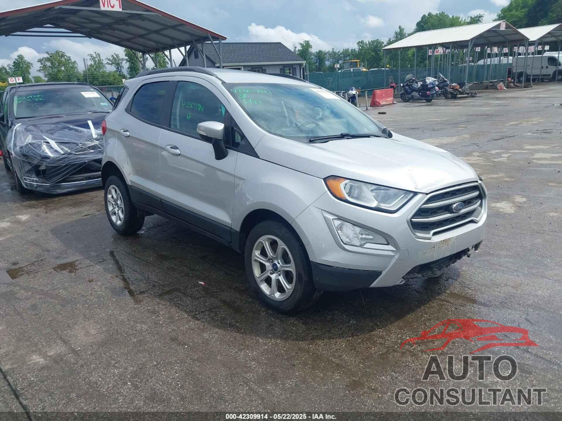 FORD ECOSPORT 2018 - MAJ6P1UL6JC210186