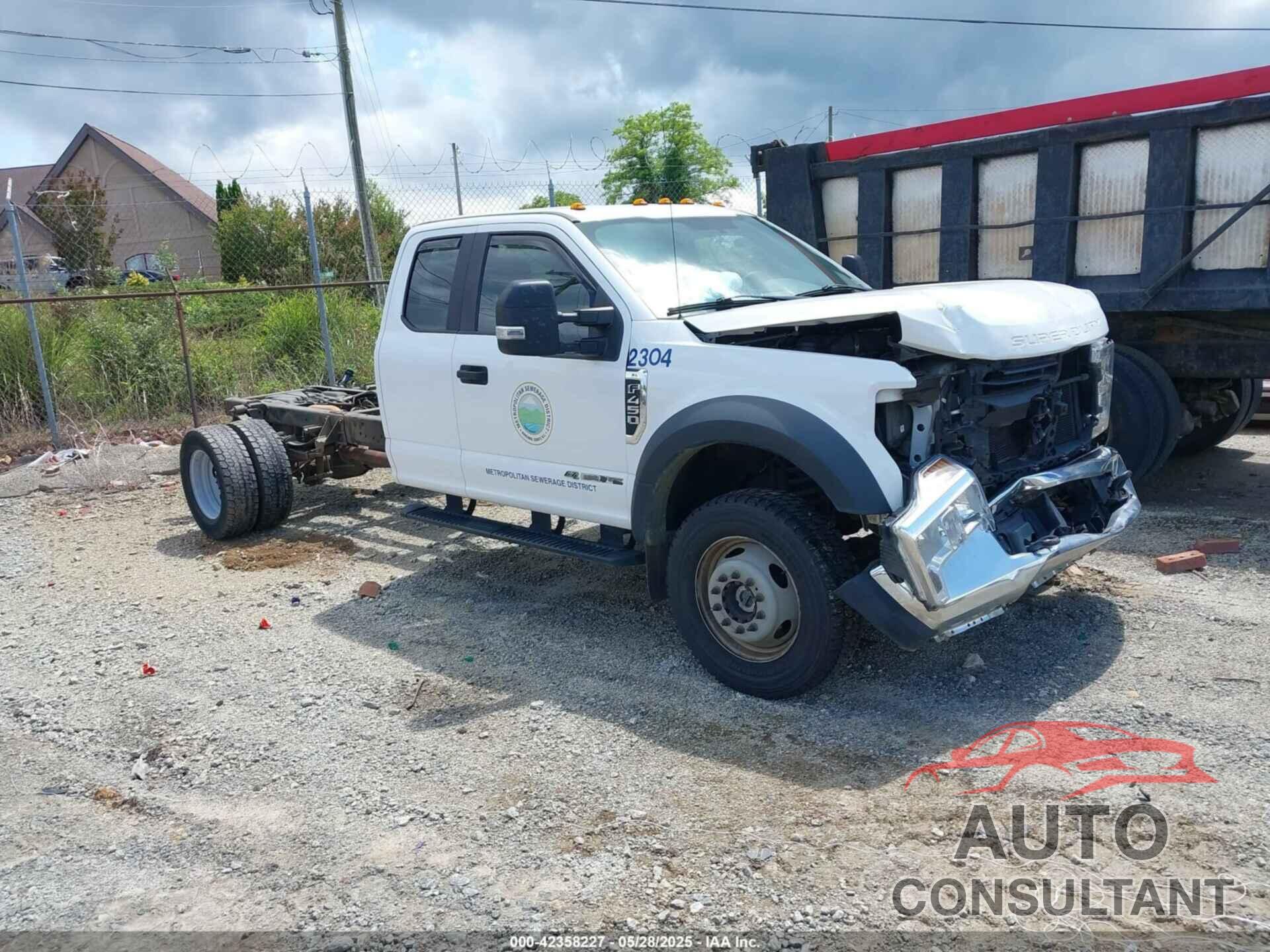 FORD F-450 CHASSIS 2019 - 1FD9X4HT0KEE68921