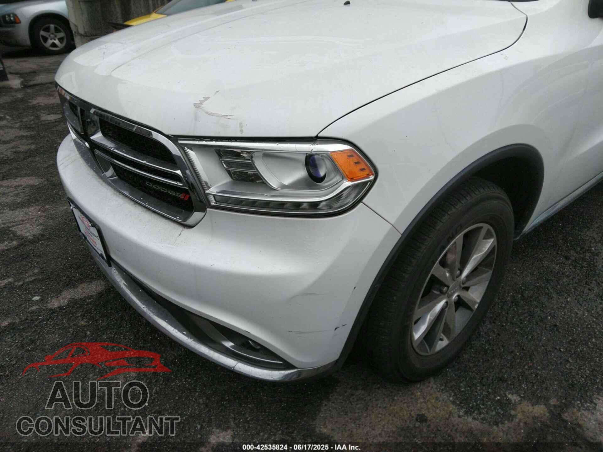 DODGE DURANGO 2016 - 1C4RDJDG7GC340800