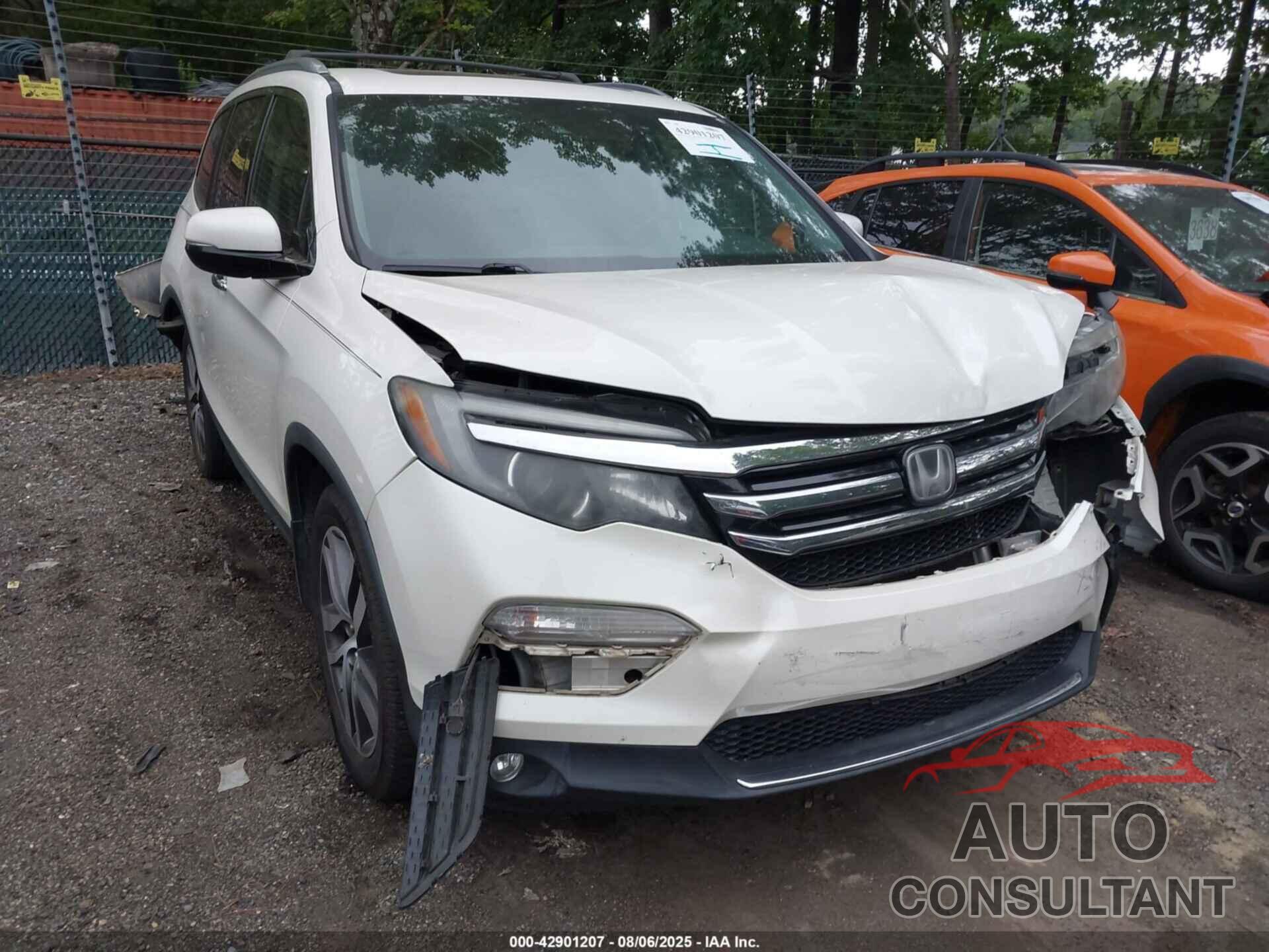 HONDA PILOT 2017 - 5FNYF6H08HB050036