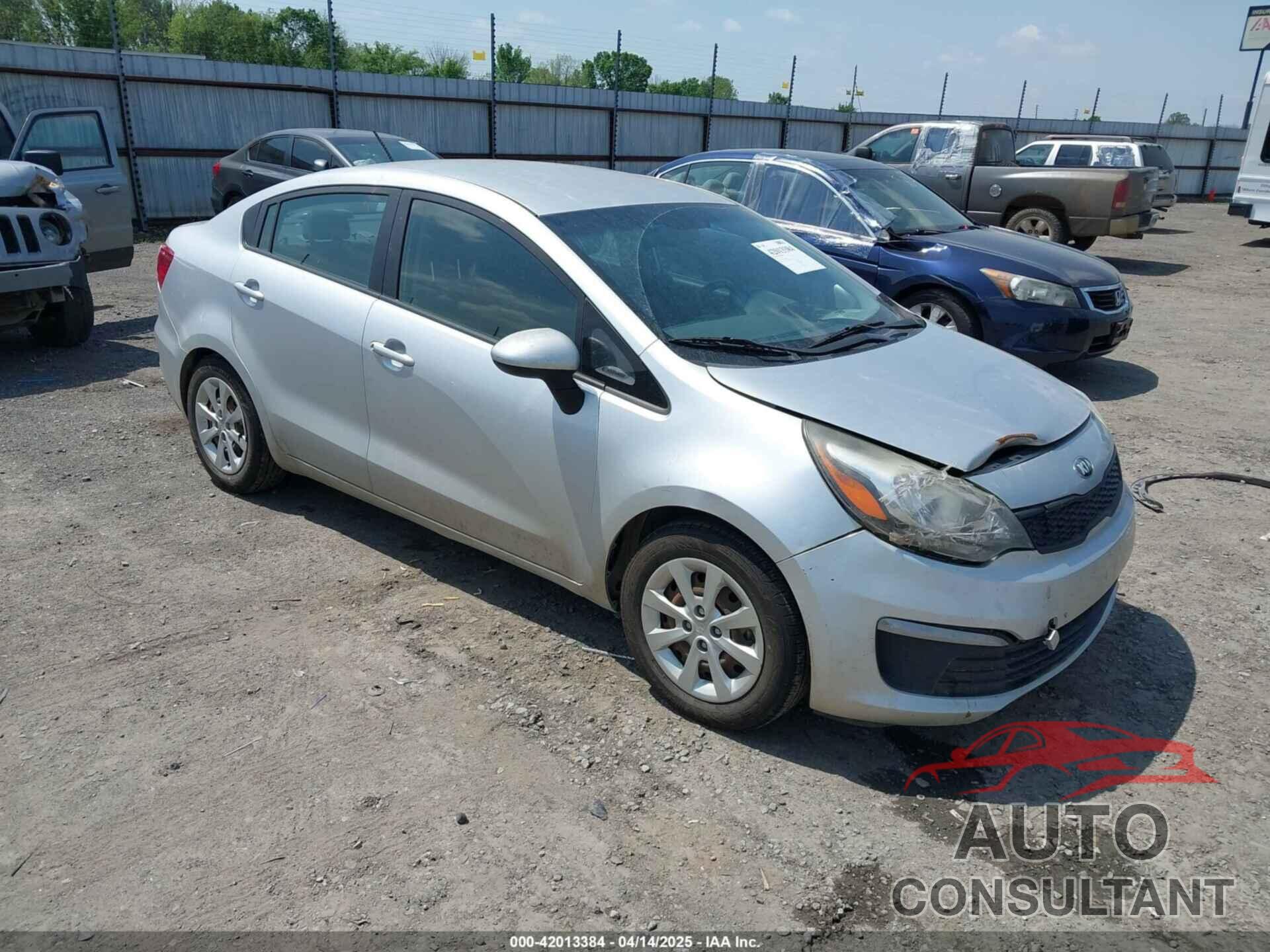 KIA RIO 2017 - KNADM4A30H6049002