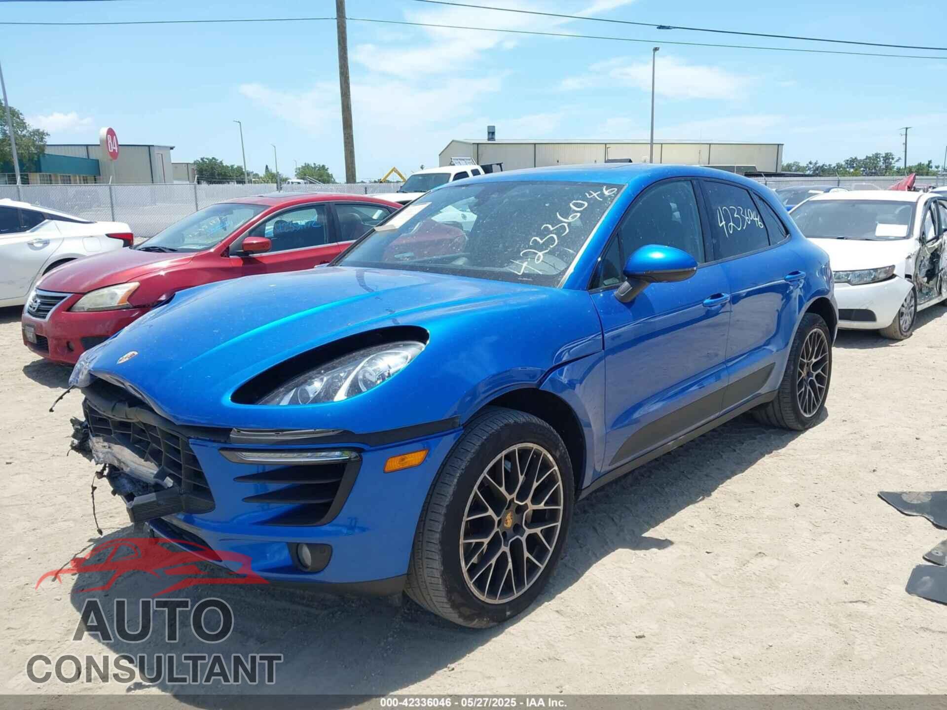 PORSCHE MACAN 2017 - WP1AB2A55HLB17442