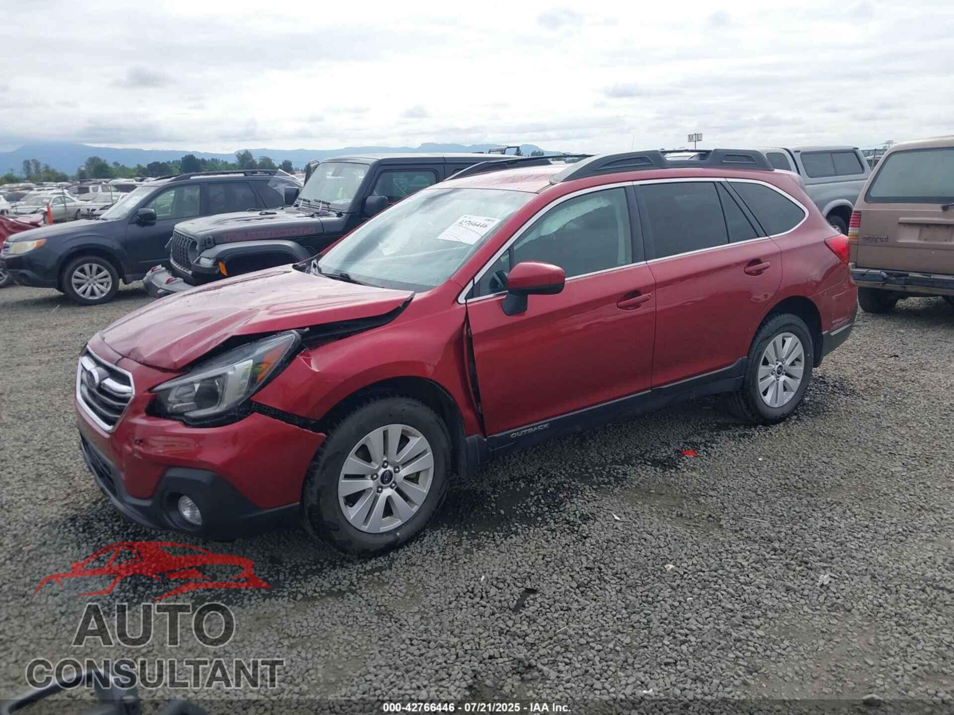 SUBARU OUTBACK 2019 - 4S4BSAFC4K3290542